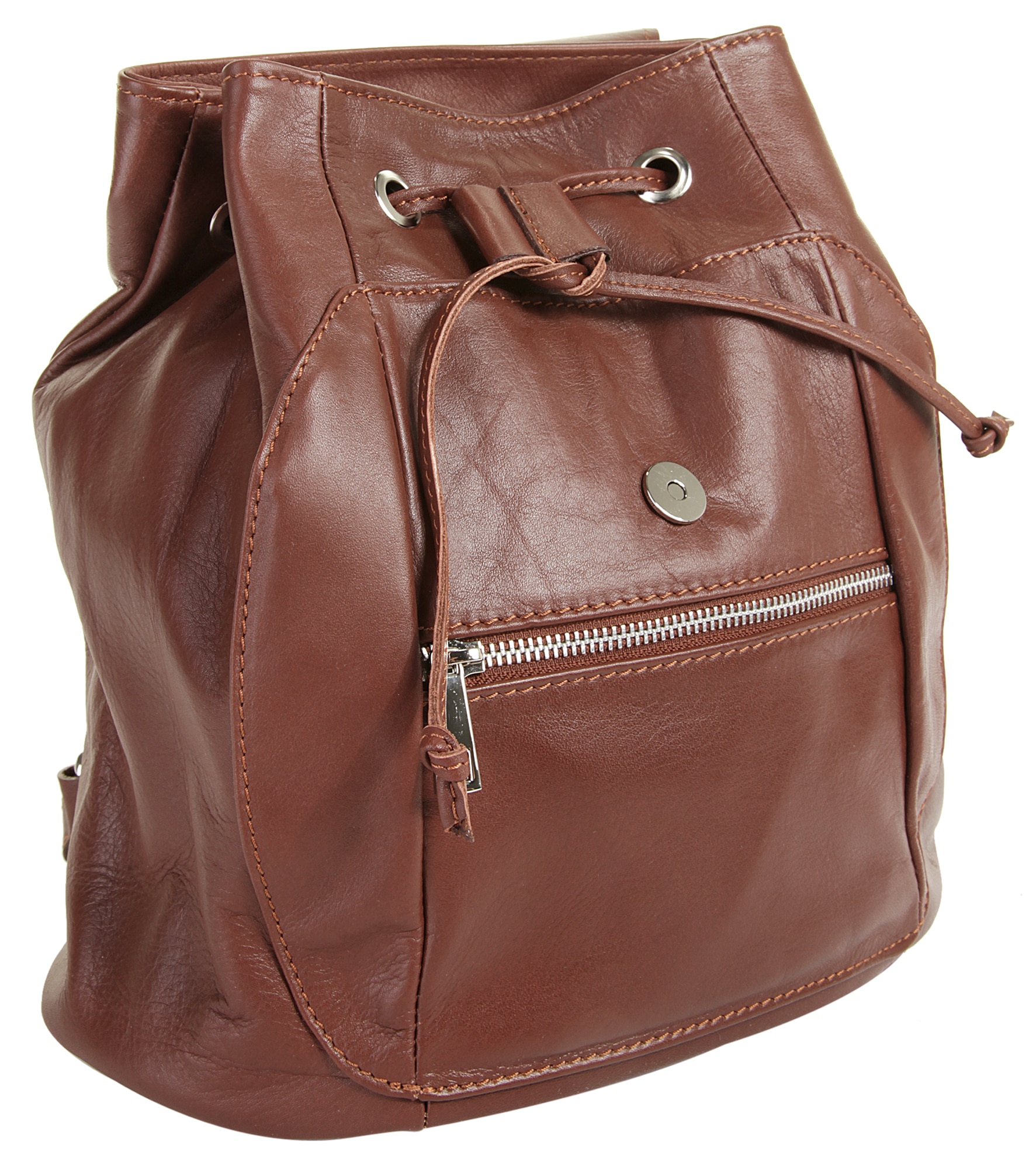 Piké Cityrucksack »ANTONIA«, echt Leder, Made in Italy