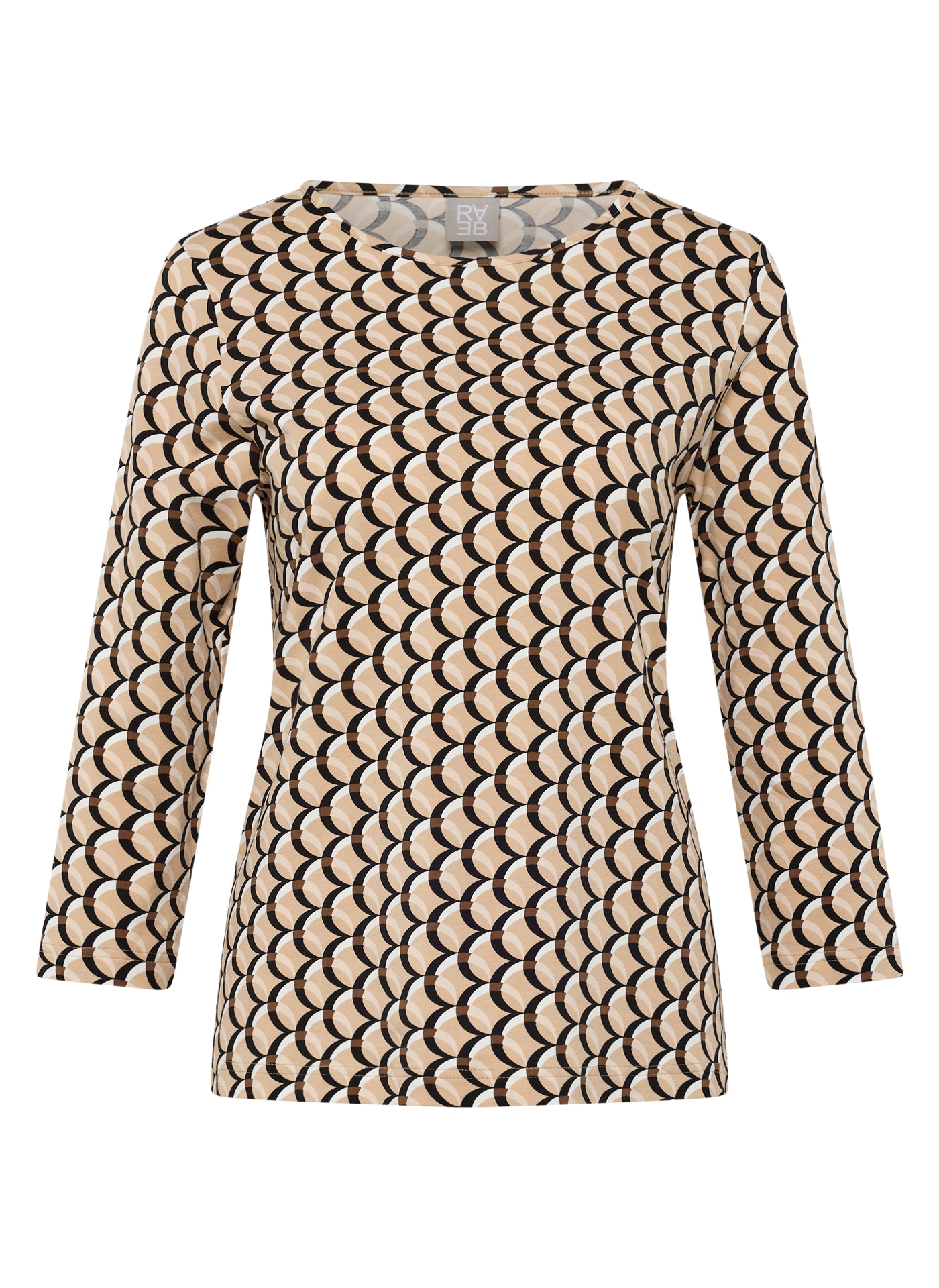 Rabe 3/4-Arm-Shirt mit All-Over Print