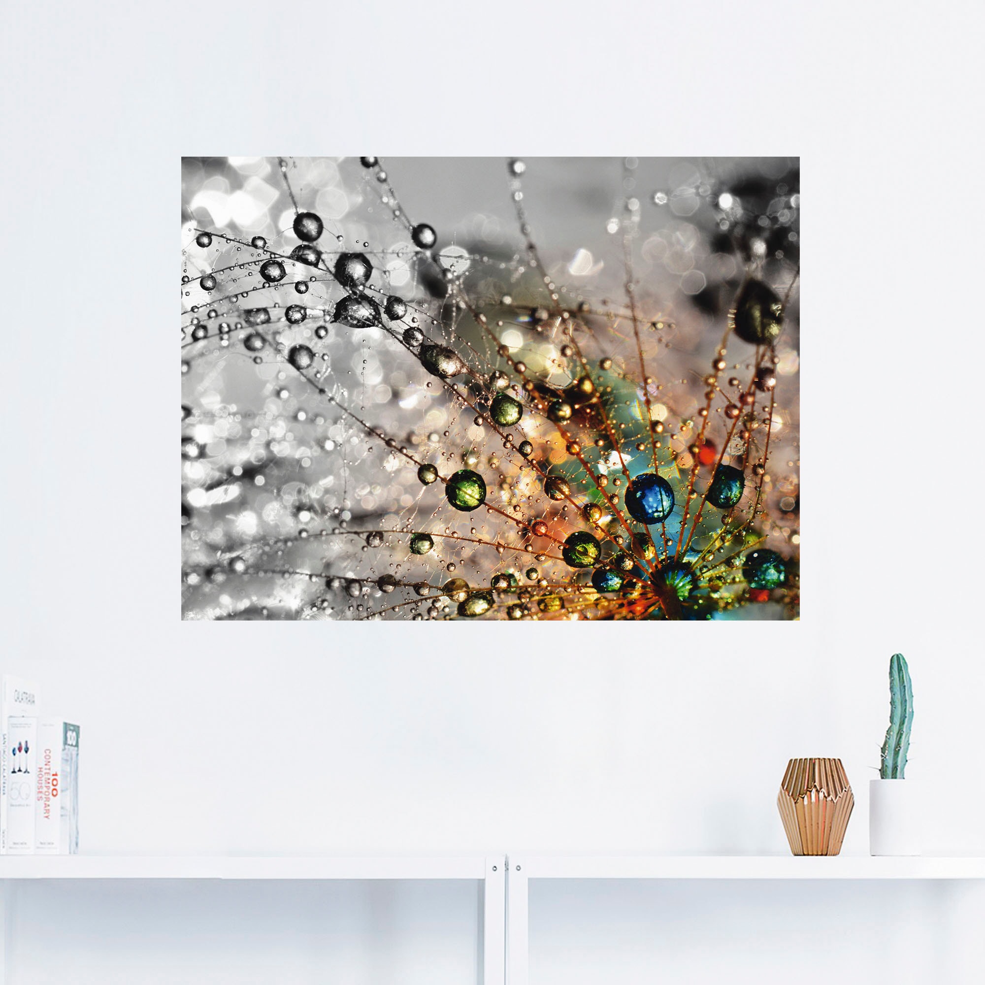 Artland Wandbild "Farbenfrohe Natur", Blumen, (1 St.), als Alubild, Outdoor günstig online kaufen