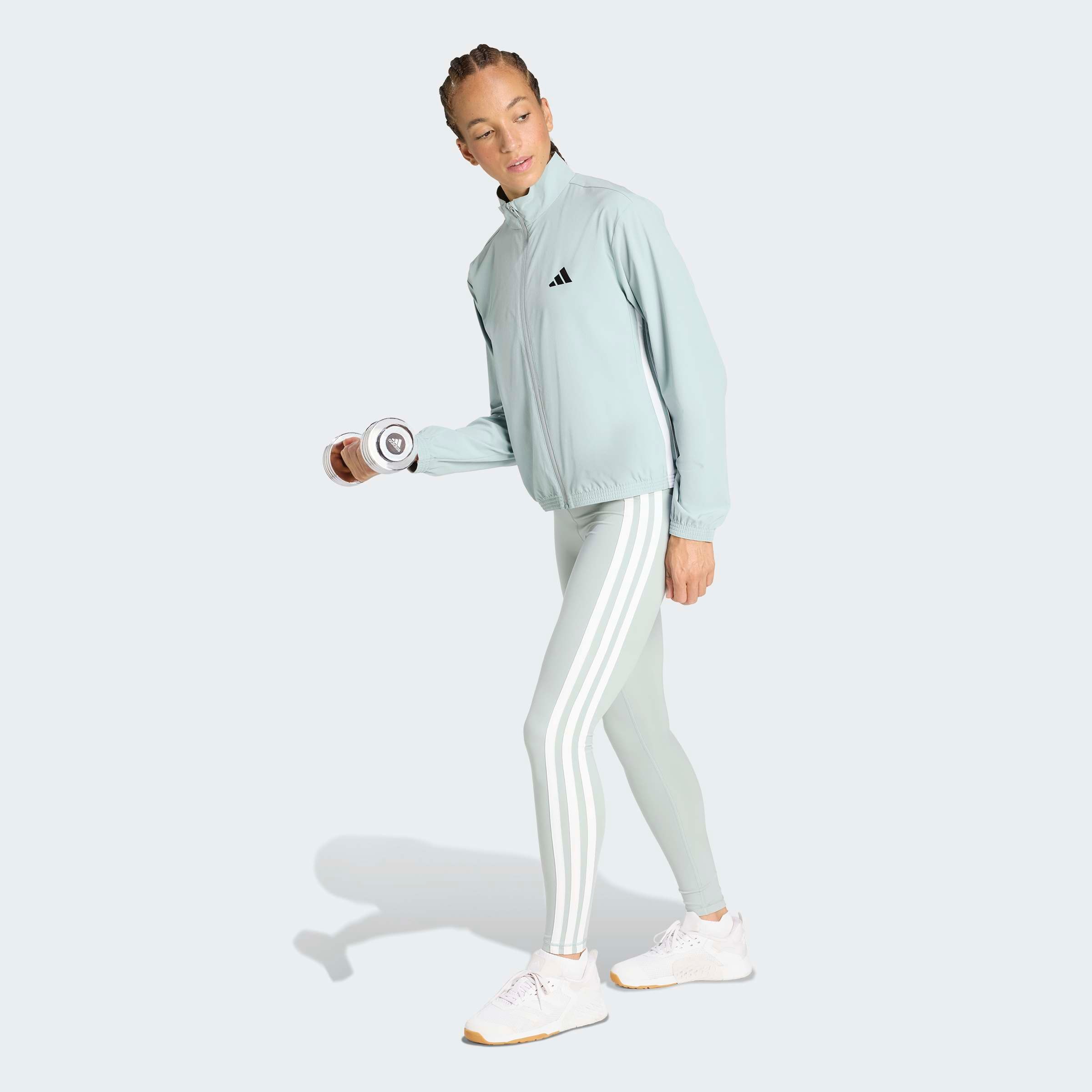 adidas Performance Outdoorjacke »WE 3S WOVEN JKT« mit Elasthan-Anteil, leichtes Tragegefühl