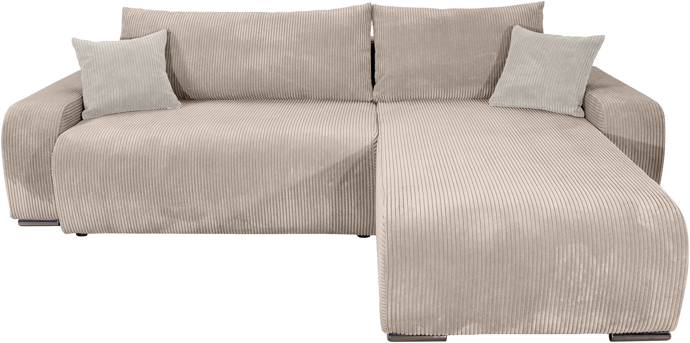 COLLECTION AB Ecksofa "Pia, L-Form, Breite 237 cm, mit Schlaffunktion" günstig online kaufen