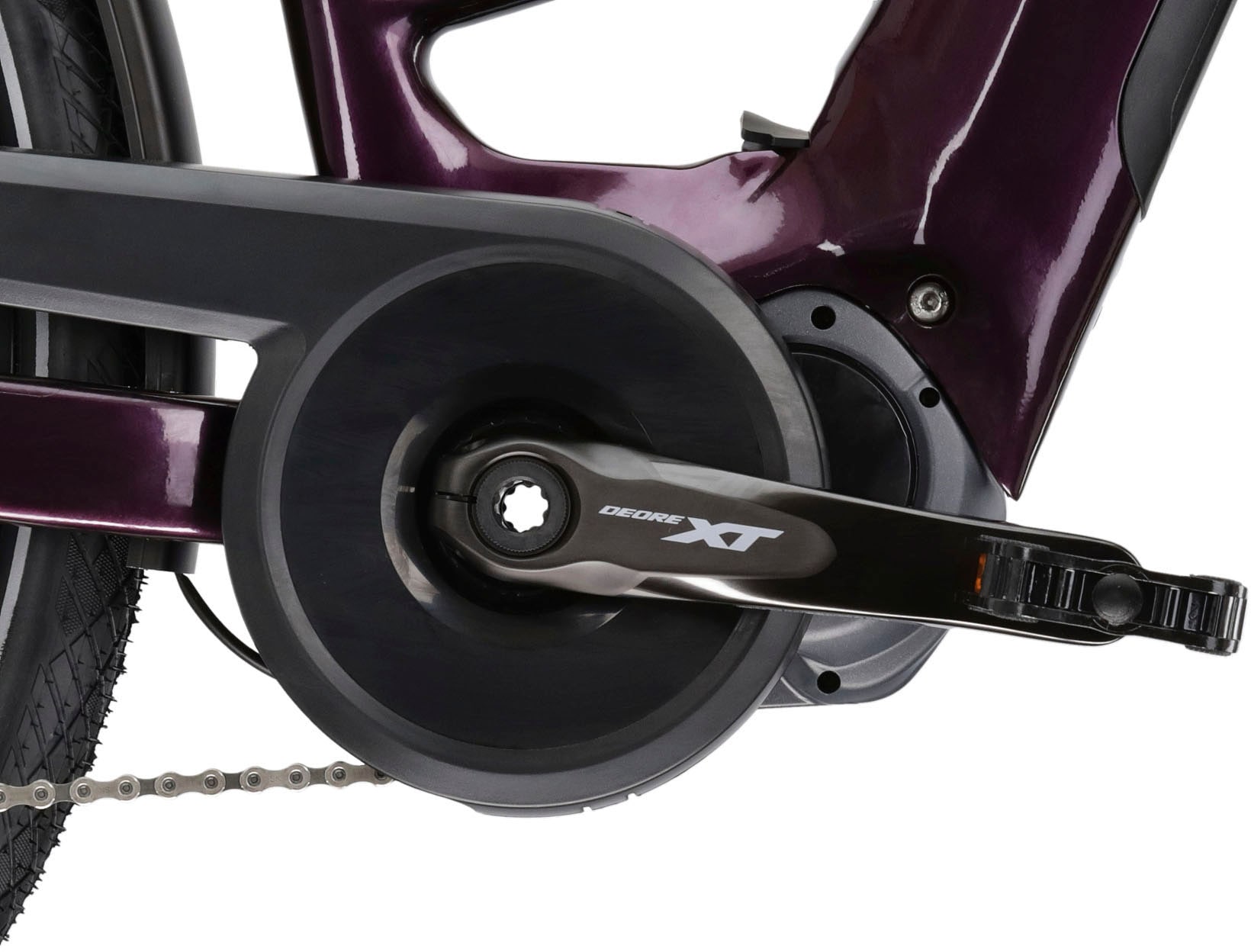 Kross E-Bike »E-Trekkingrad Trans Hybrid Prestige 630 28 Zoll lila«, 11 Gang, Shimano, DEORE XT DI2 M8050, Mittelmotor 250 W