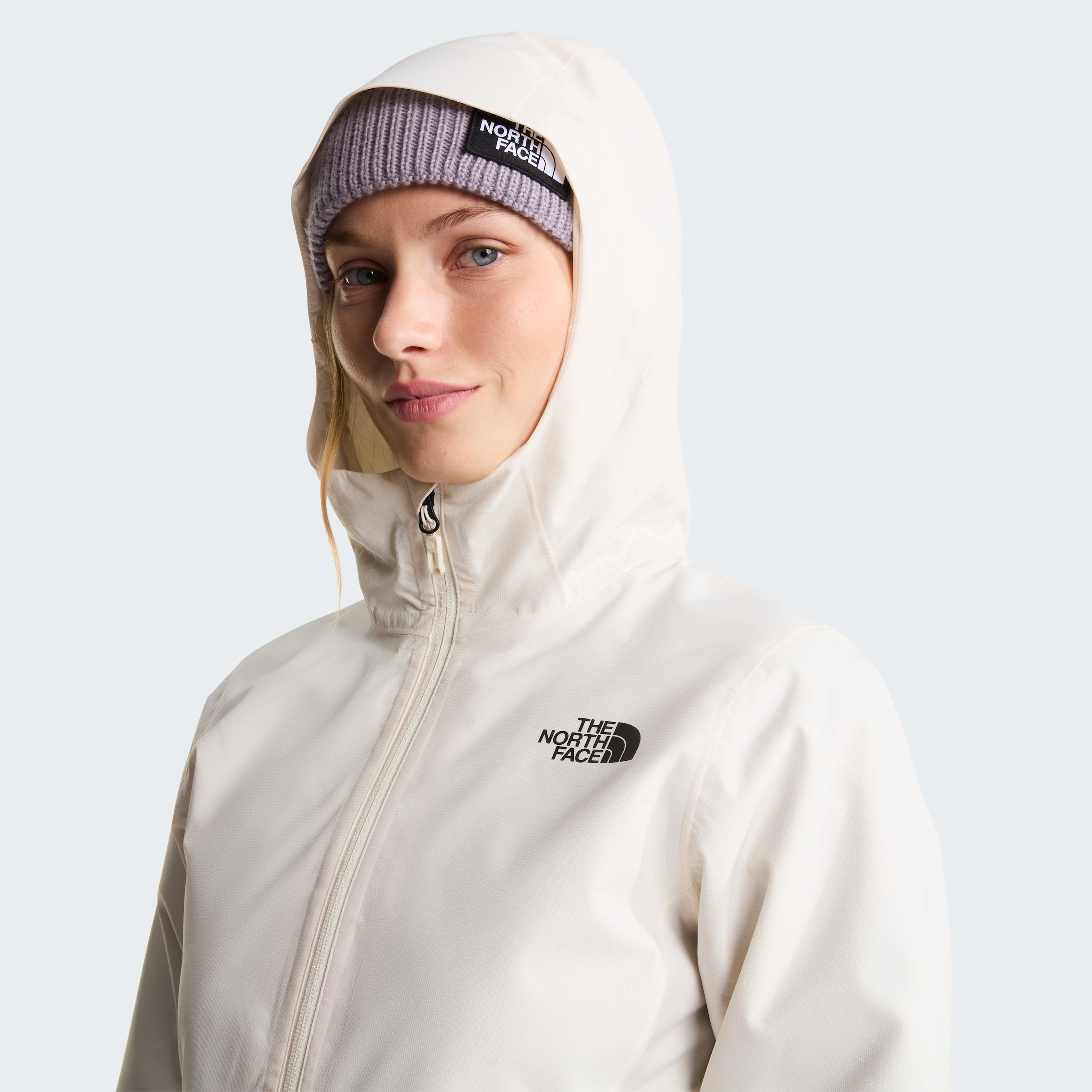 The North Face Funktionsjacke »W QUEST JACKET« mit Kinnschutz, atmungsaktiv, wasserabweisend, windabweisend, leicht