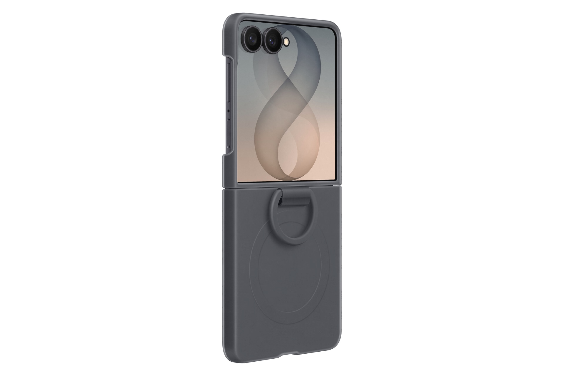 Samsung Smartphone-Hülle »Silicone Ring Magnet Case für Galaxy Flip8« Smartphones Backcover, Schutzhülle, Handyschutzhülle, Case, Schutzcase, stoßfest