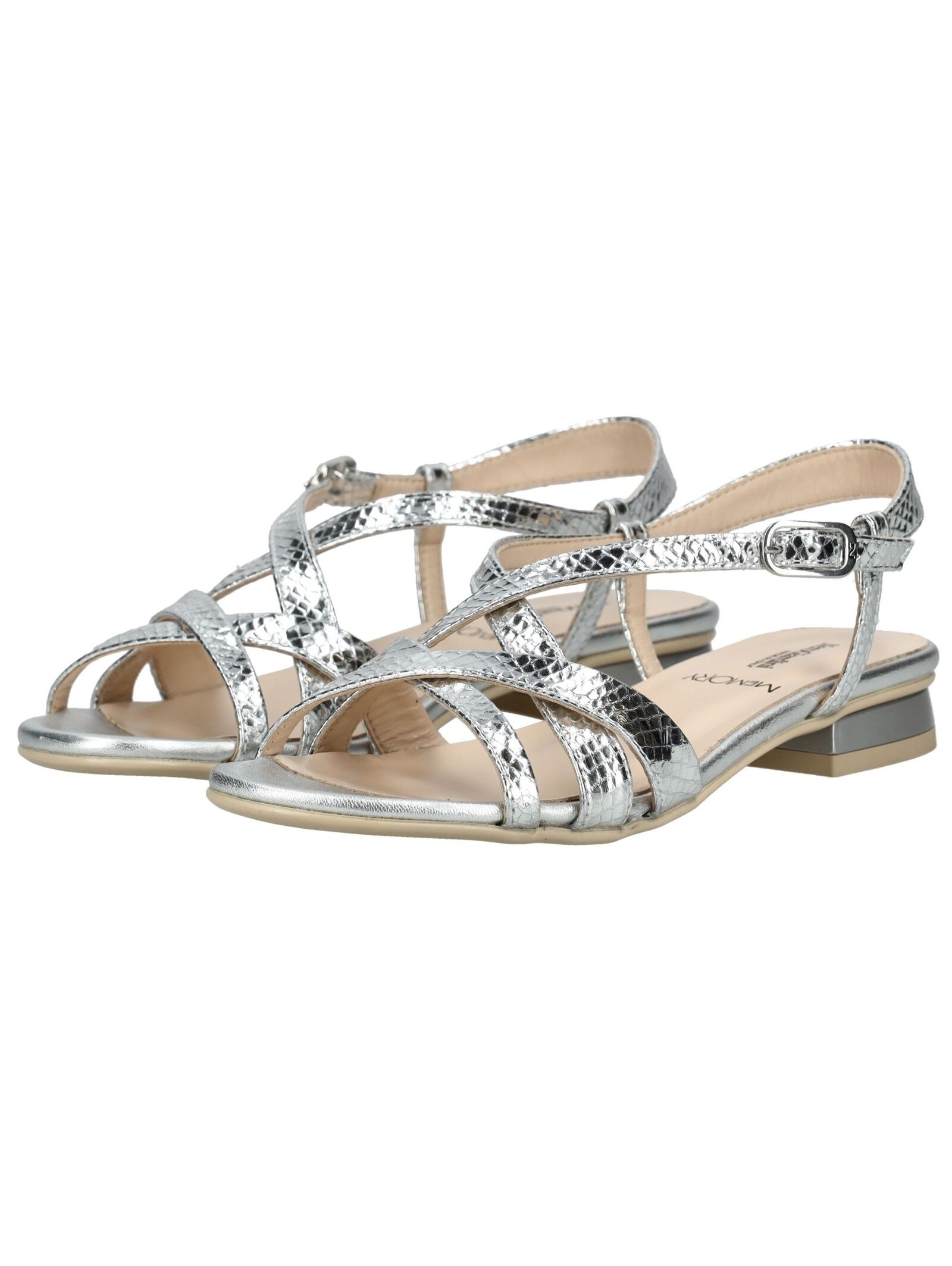 Nero Giardini Sandals Leather Silver 40 3