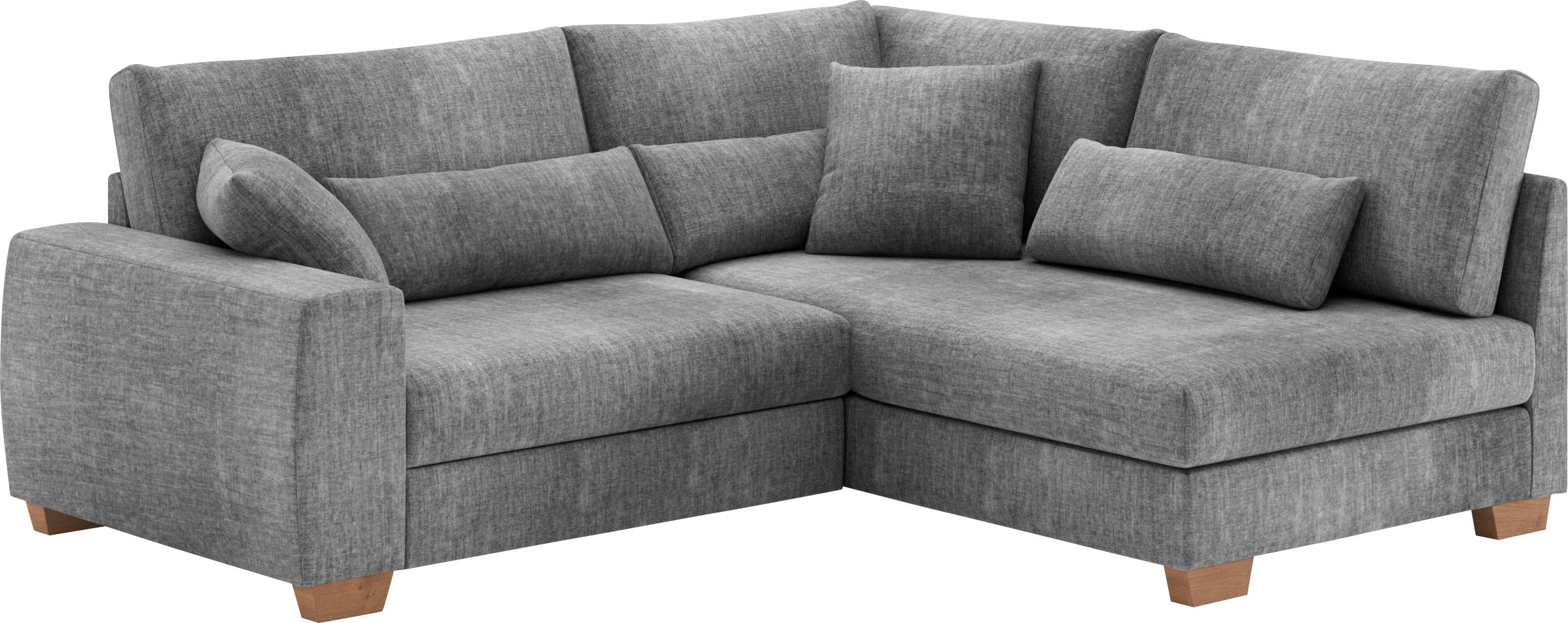 Mr. Couch Ecksofa "Helena L-Form", Mit Federkern, wahlweise mit Bettfunktio günstig online kaufen