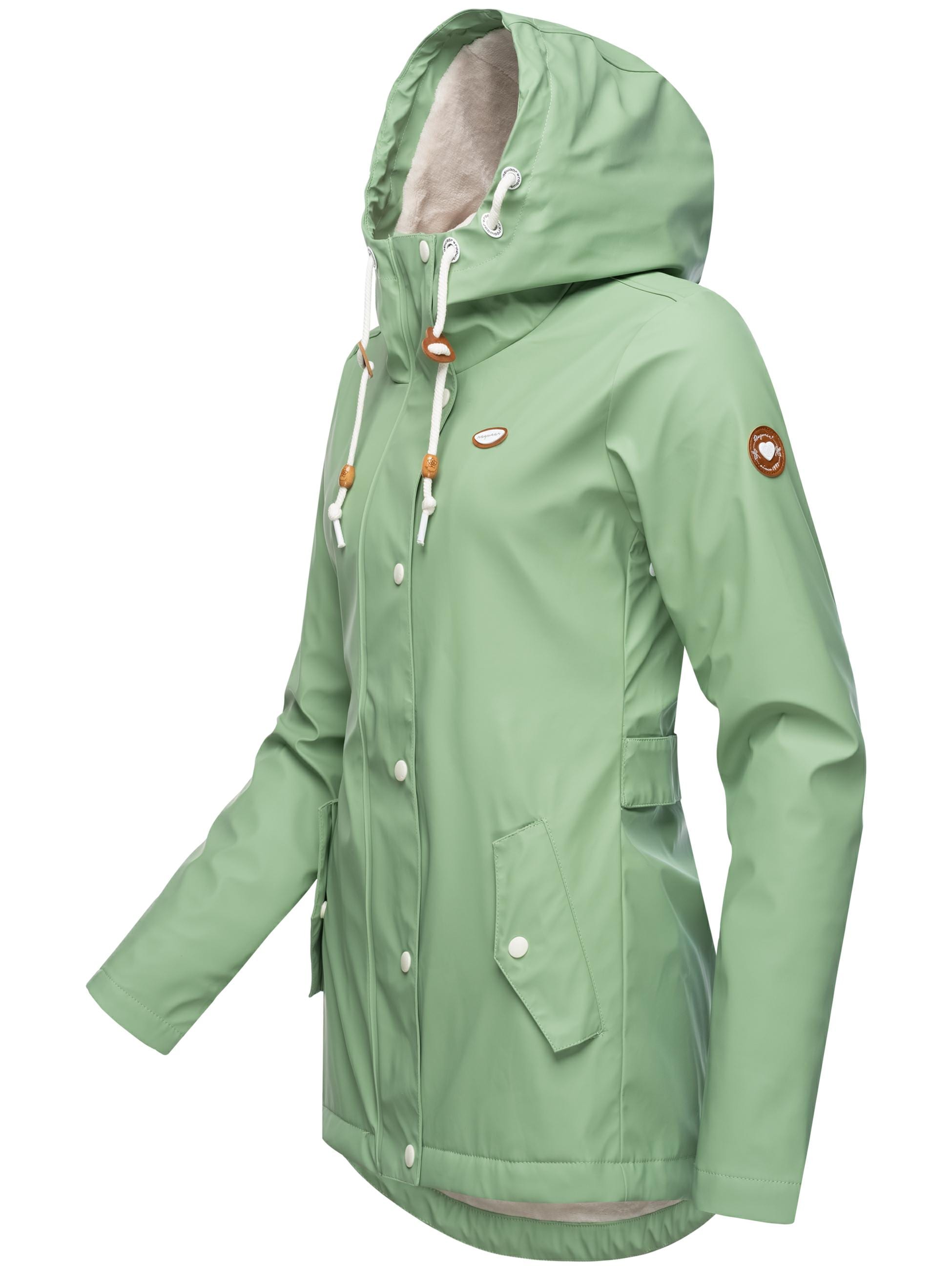 | stylische Ragwear Regenjacke mit für mit großer Kapuze, Übergangsjacke »YM-Marge«, kaufen BAUR Kapuze