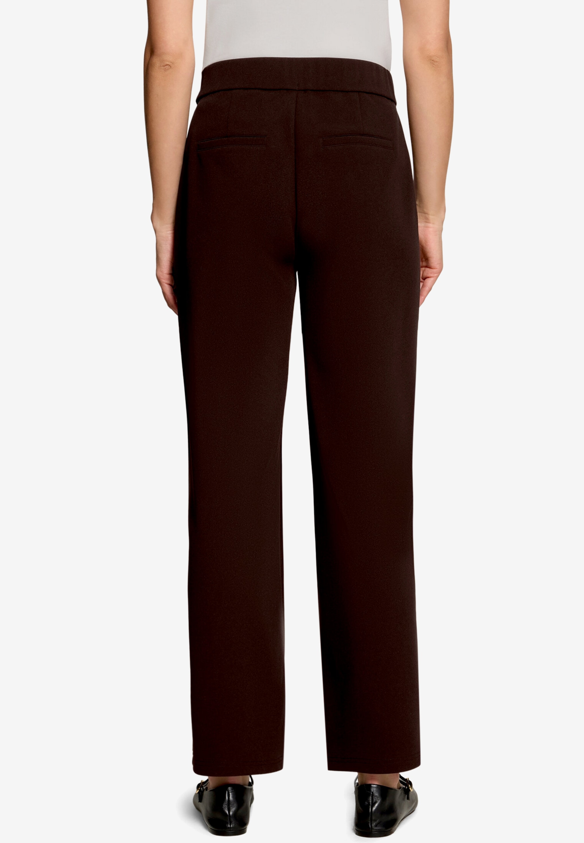 Zero Schlupfhose  Casual-Hose mit weitem Bein, Gummizug