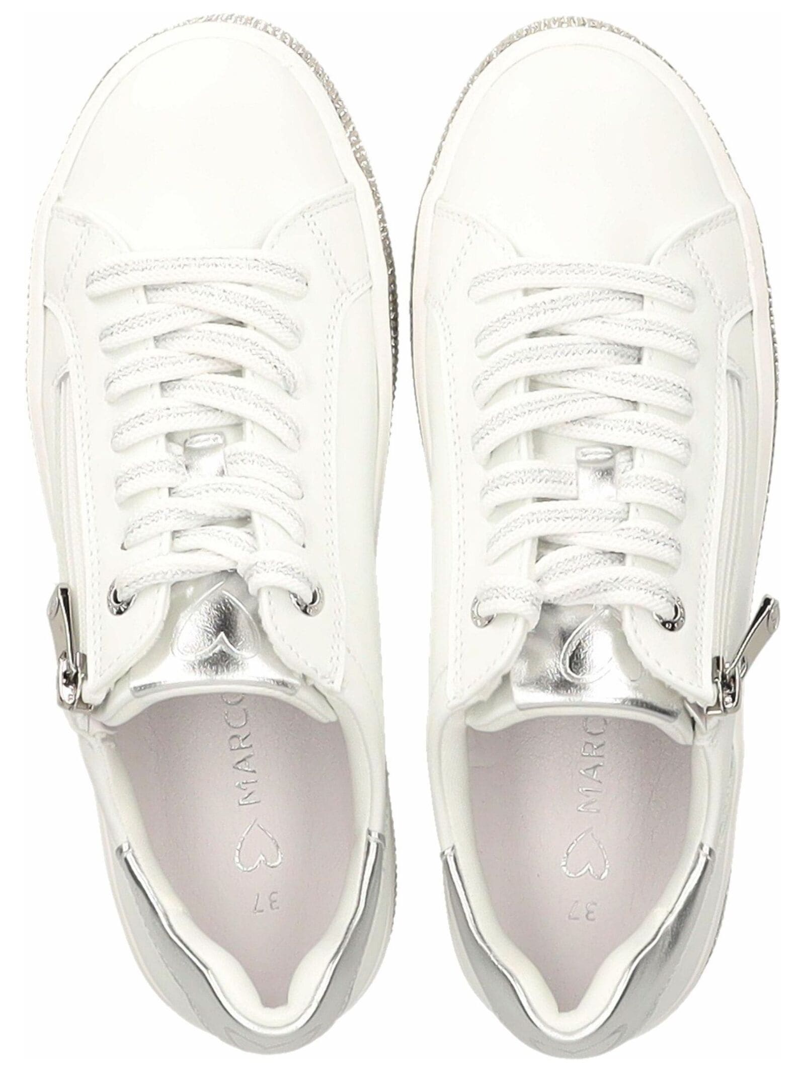 MARCO TOZZI Plateausneaker »Marco Tozzi Sneaker Leder/Synthetik«
