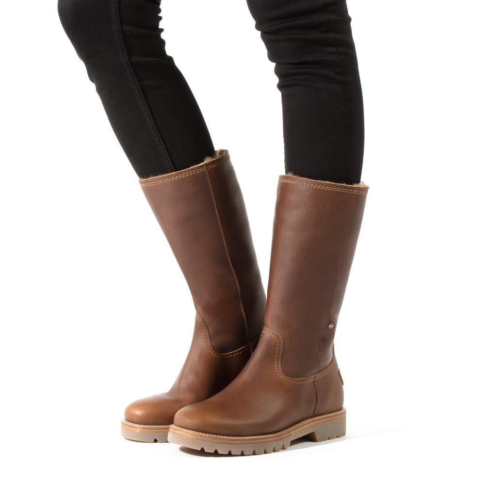 Panama Jack Winterstiefel »Bambina Igloo«, Langschaftstiefel, Schlupfstiefel, Profilsohle, klassische Optik
