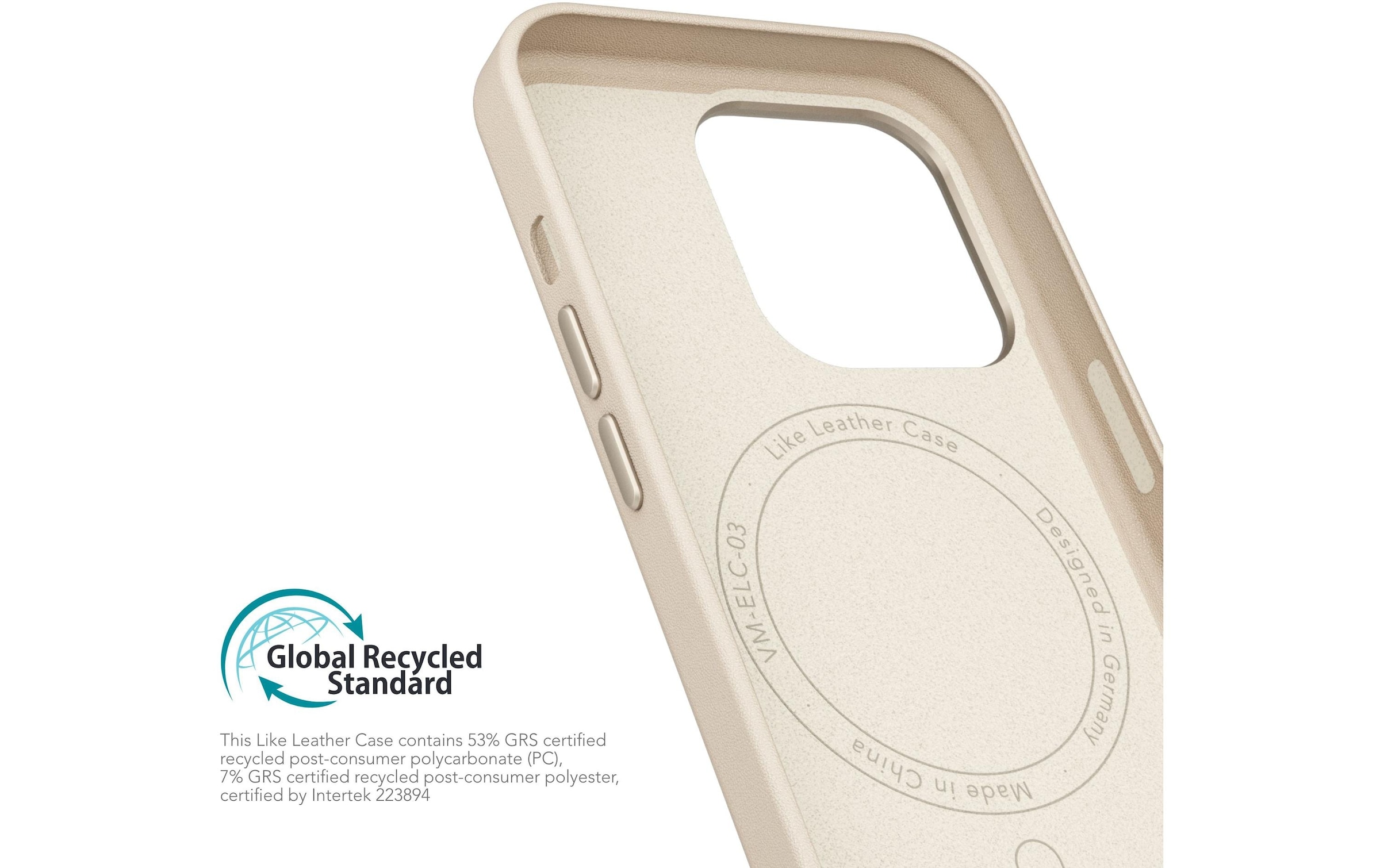 VONMÄHLEN Backcover »Like Leather iPhone 16 Pro Max« Apple iPhone 16 Pro Max