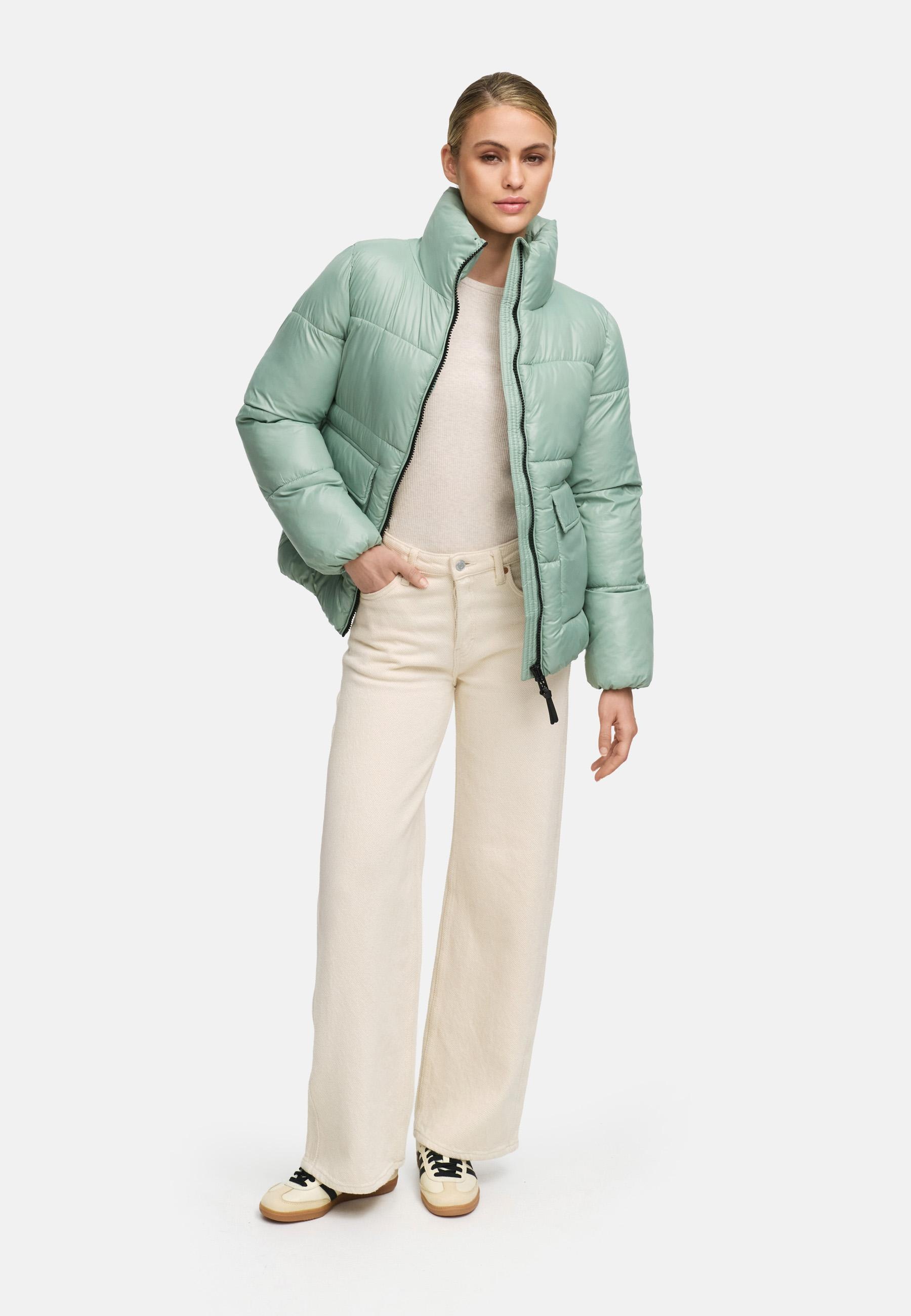 Navahoo Kurzjacke »Eispracht 14«, ohne Kapuze, Kurze gesteppte Damen Winterjacke