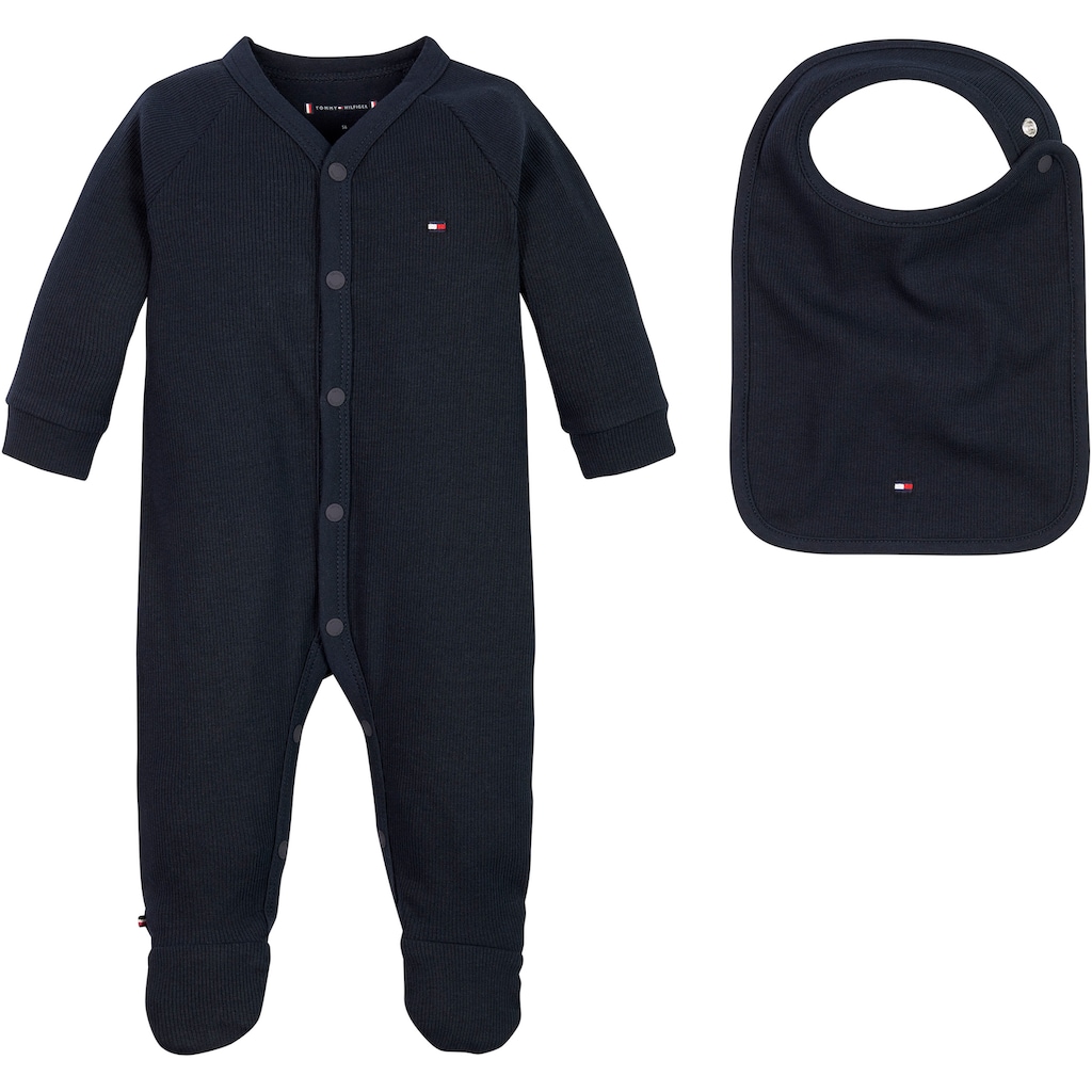 Tommy Hilfiger Schlafoverall »BABY RIB SLEEPSUIT GIFTBOX«, (Set, 2er)