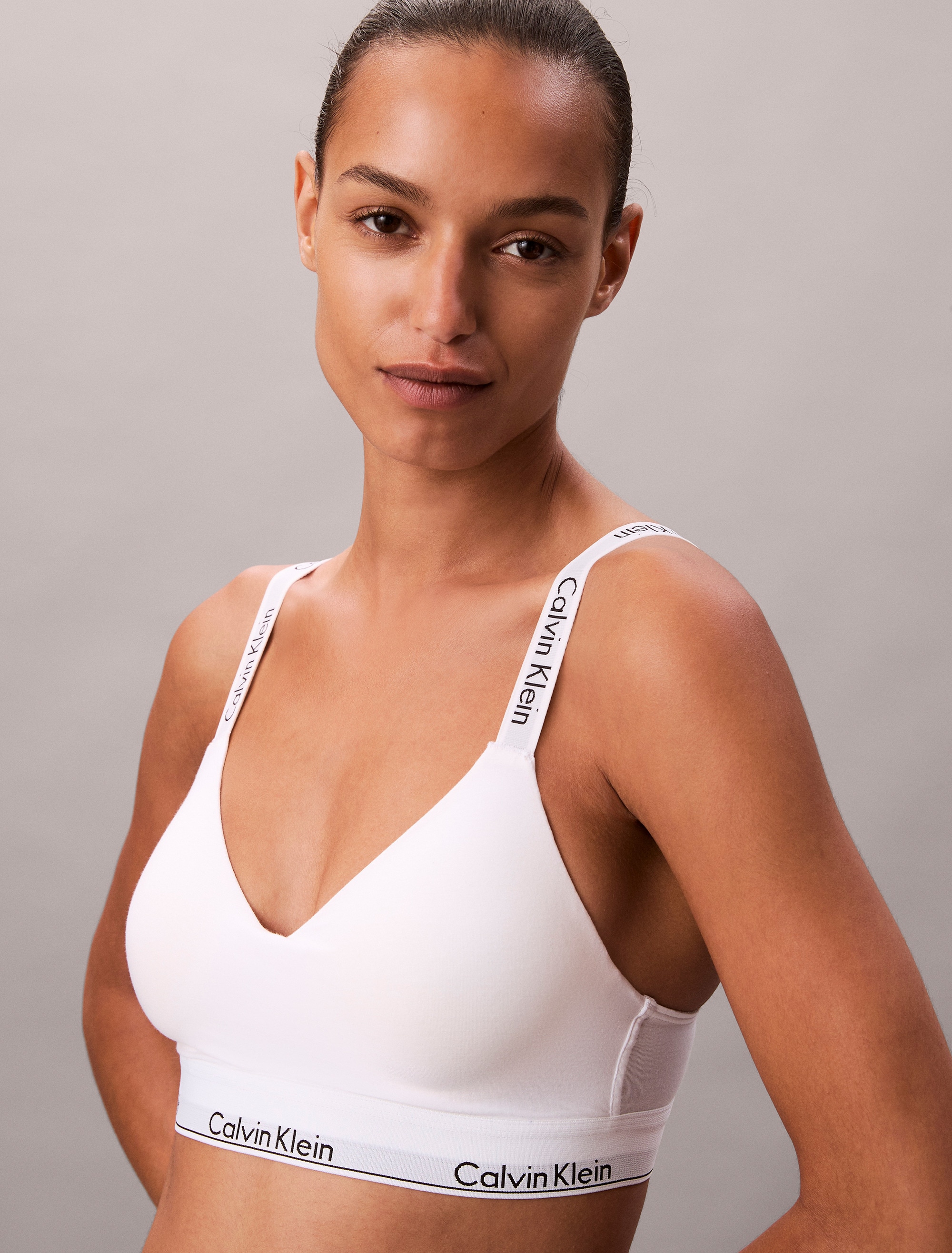 Calvin Klein Underwear Bralette-BH »LGHTLY LINED BRALETTE«, Mit elastischem Saum