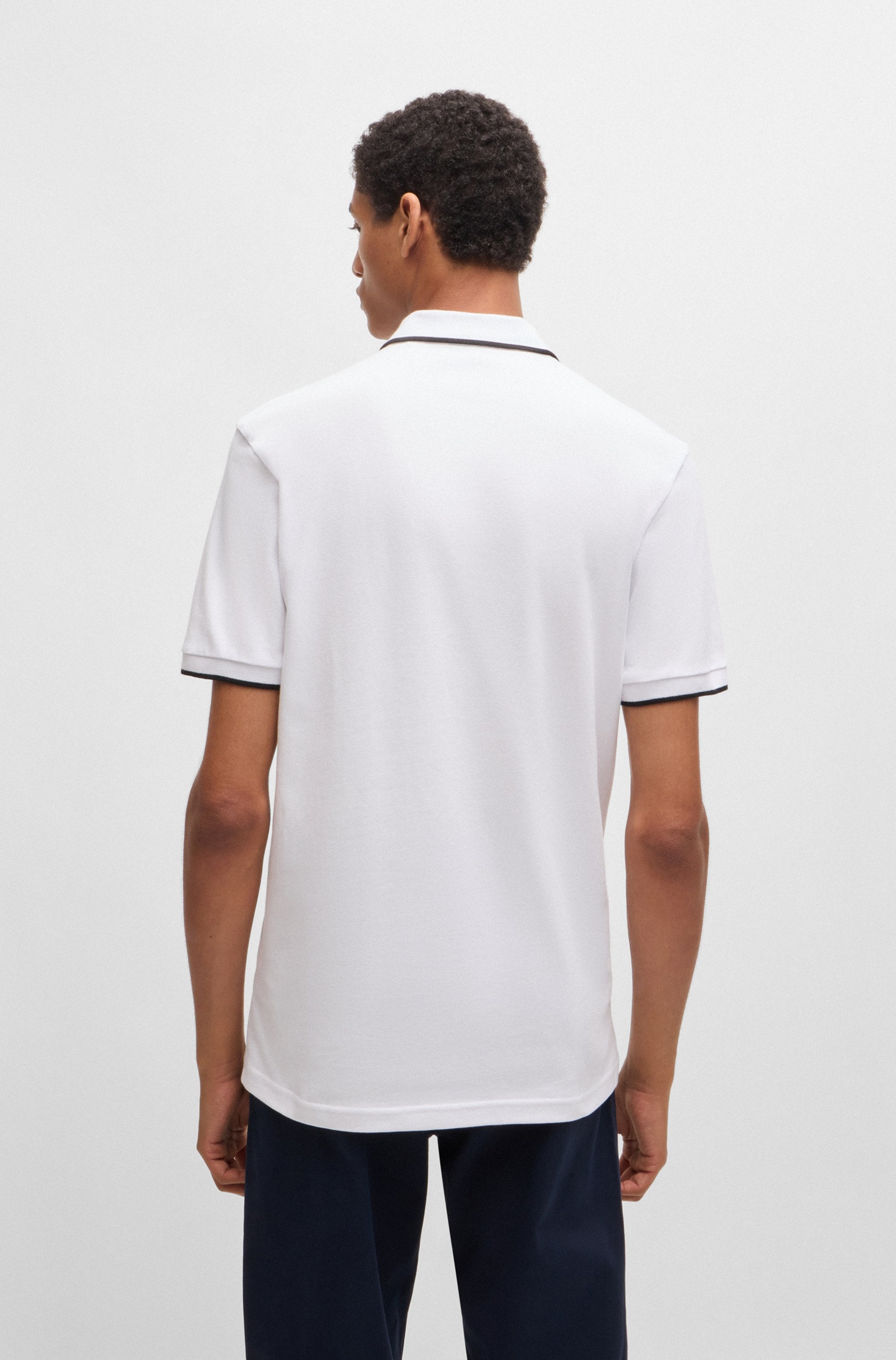 BOSS ORANGE Poloshirt »Passertip«, mit BOSS Logo-Badge