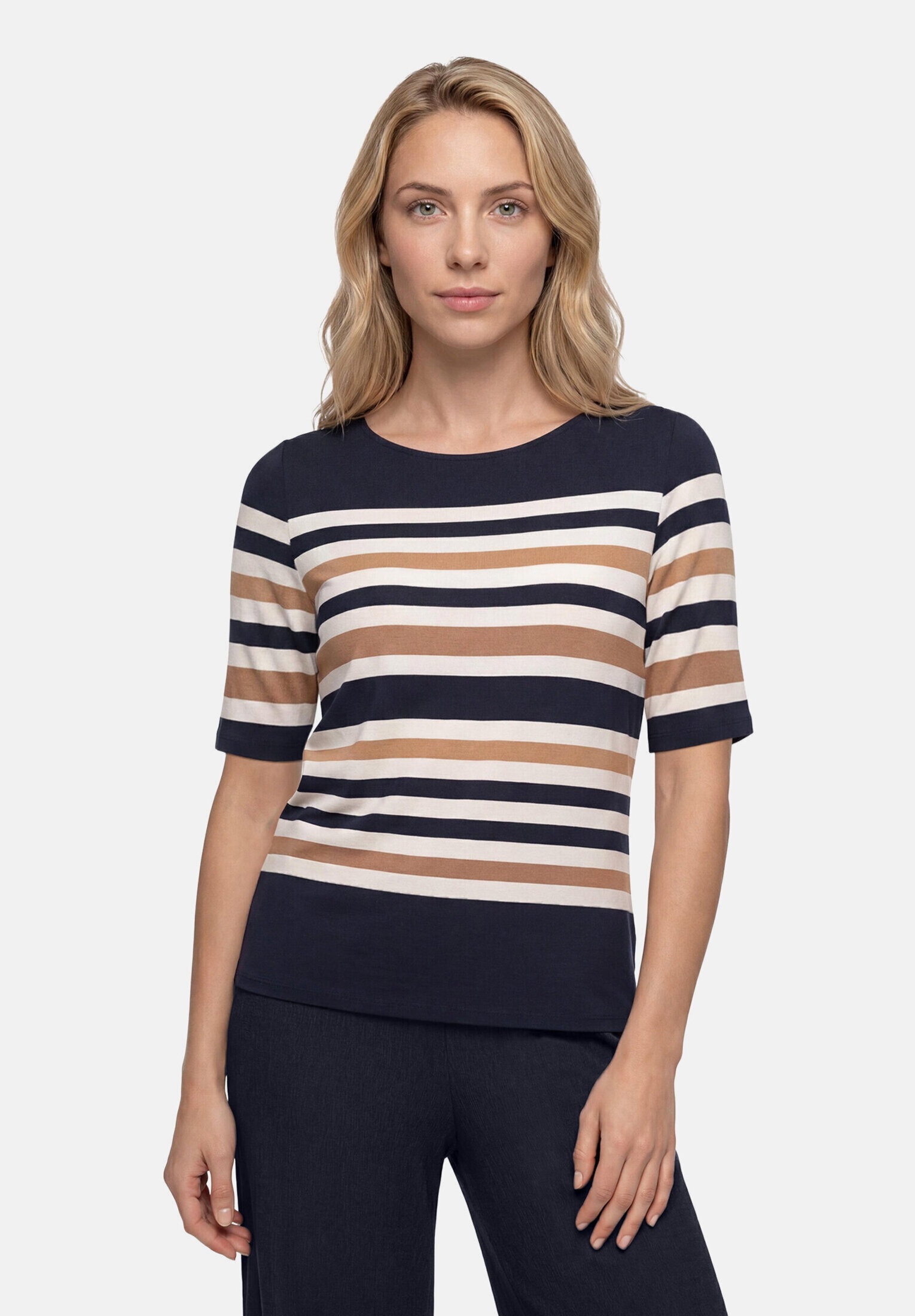 Betty Barclay 3/4-Arm-Shirt »Damen mit U-Boot-Ausschnitt« 1