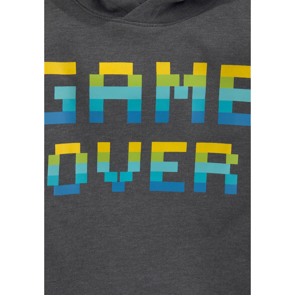 KIDSWORLD Kapuzensweatshirt »GAME OVER«