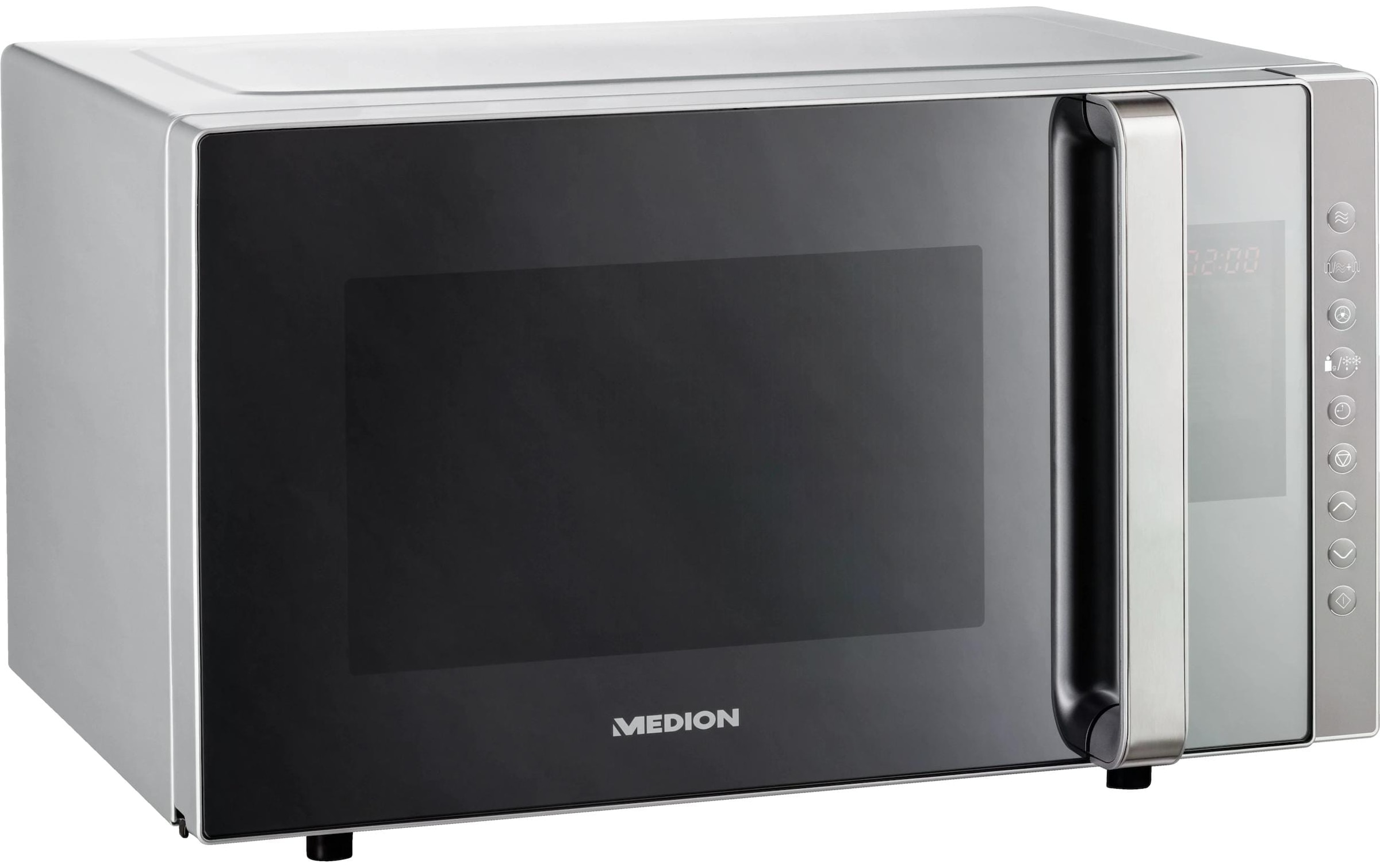 Medion® Mikrowelle »mit Grill MD 17495 Grau« Grill | Heißluft | Mikrowelle 800 W