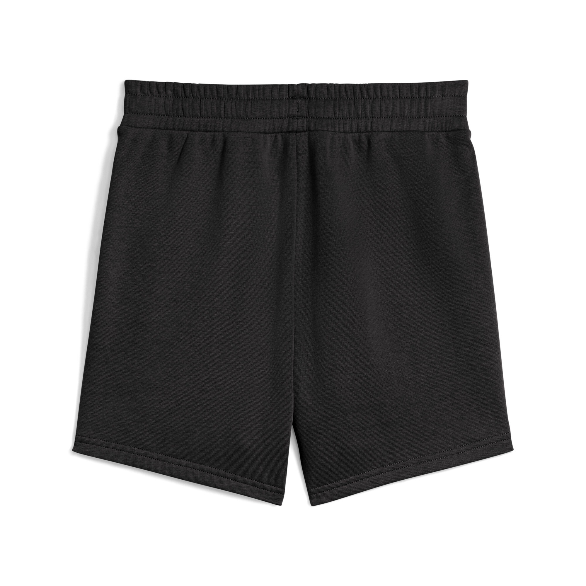 PUMA Sporthose »ESS SCRIPT 5" Hochgeschnittene Shorts Damen«