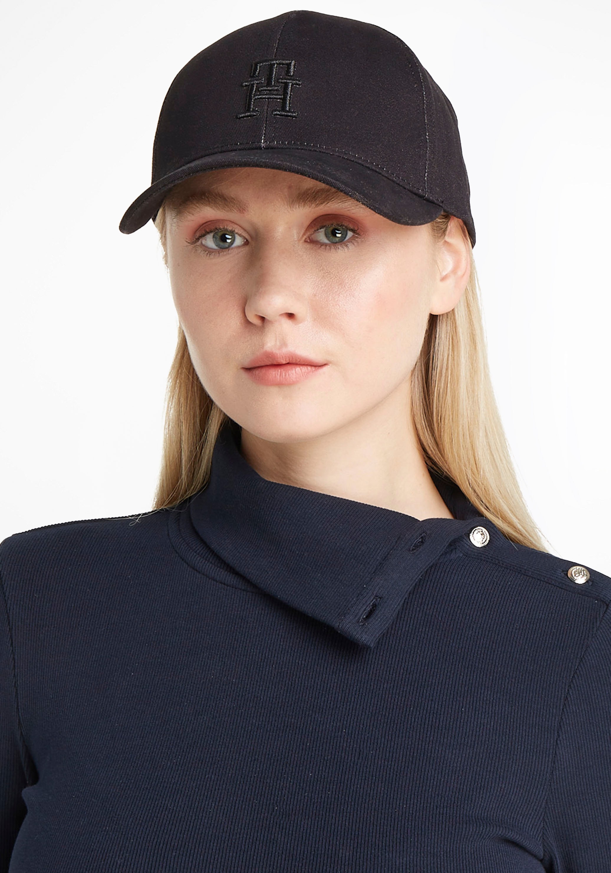 Tommy Hilfiger Baseball Cap, mit Logostickerei auf Rechnung | BAUR | Sonnenhüte