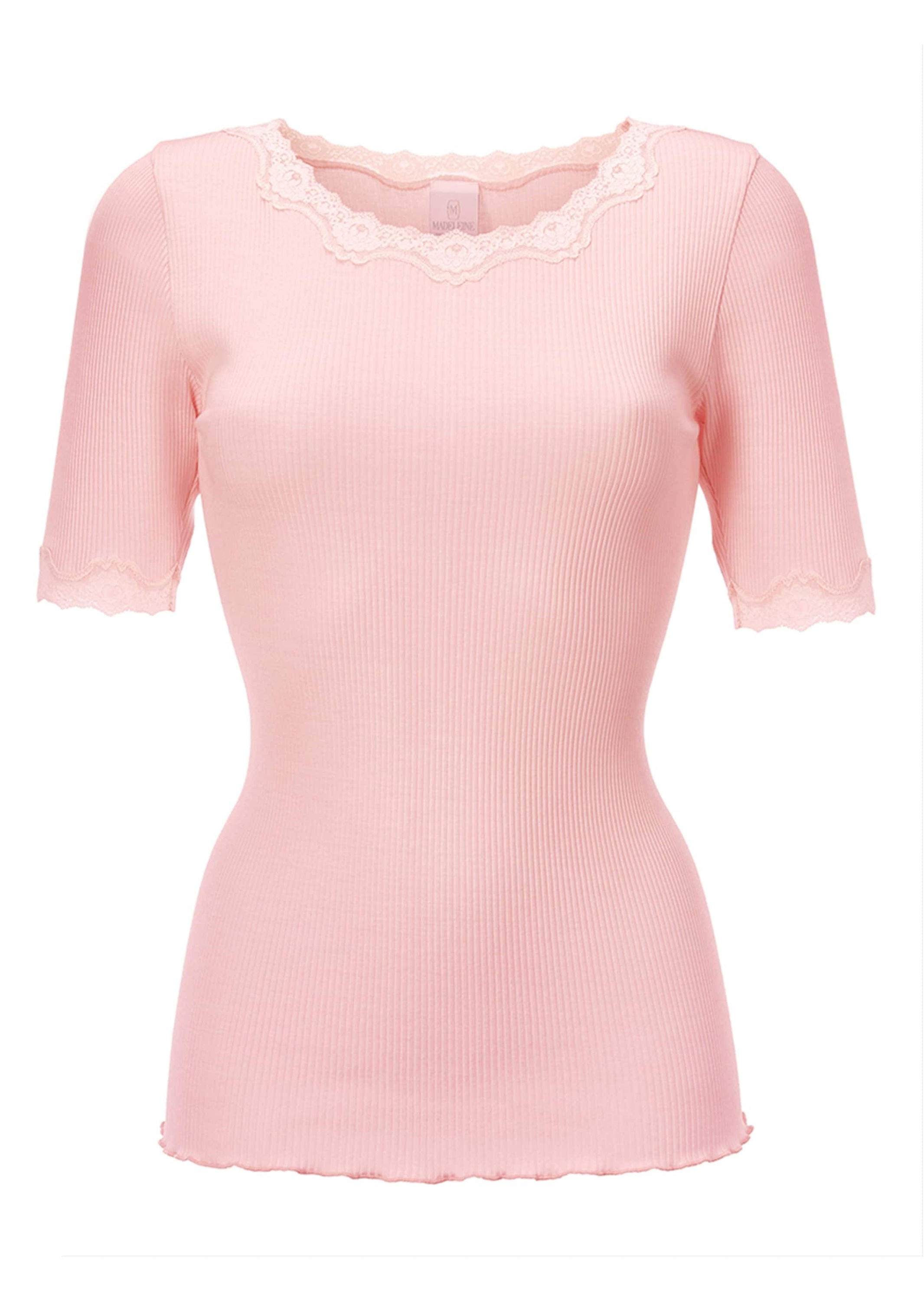 MADELEINE Kurzarmshirt "Shirt Shirt mit Spitze" günstig online kaufen