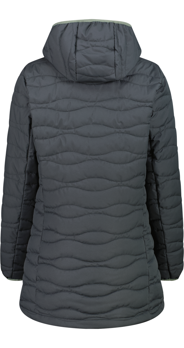 CMP Steppmantel »WOMAN PARKA FIX HOOD« mit Kapuze, aus Polyester