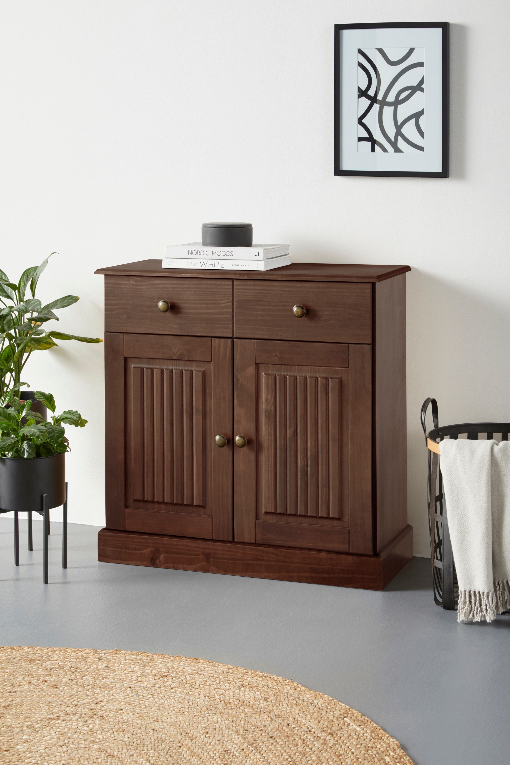 Home affaire Sideboard "Liotta", Kommode mit verstellbaren Einlegeboden, ma günstig online kaufen