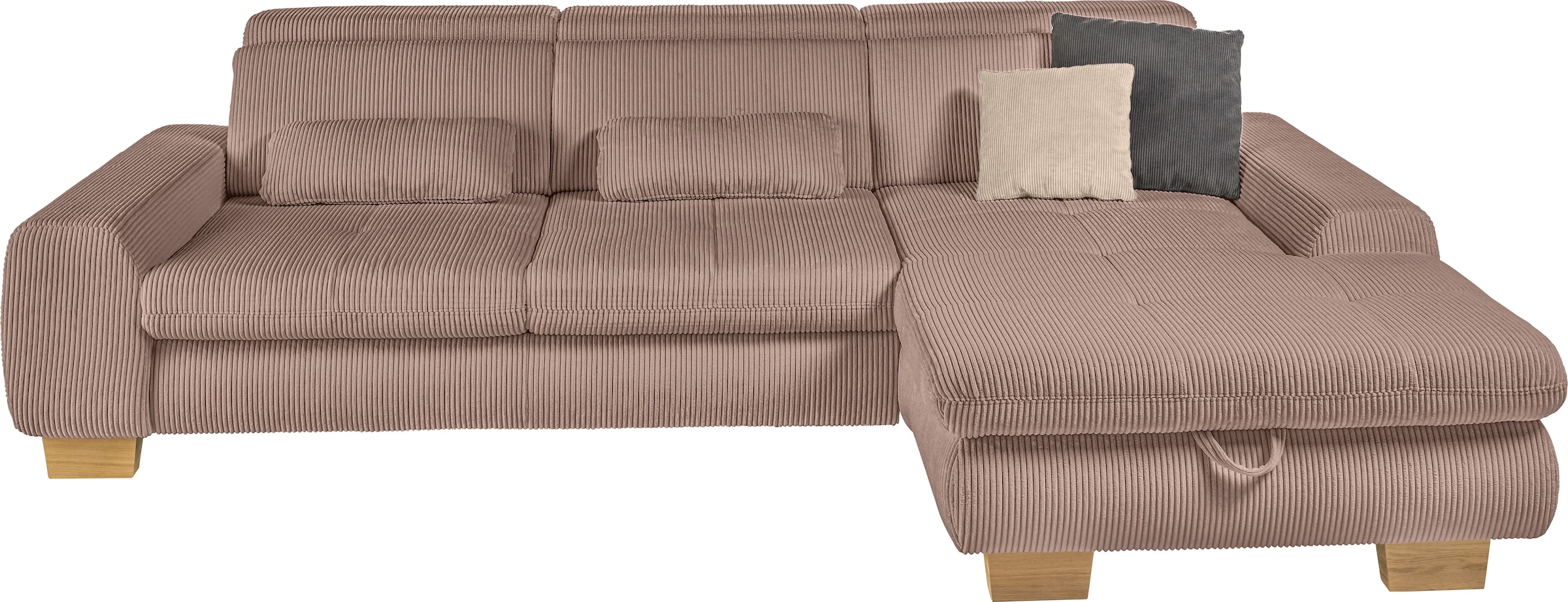 set one by Musterring Ecksofa "SO 3400, Cord, Sitzhöhe 47cm oder 49cm, inkl günstig online kaufen
