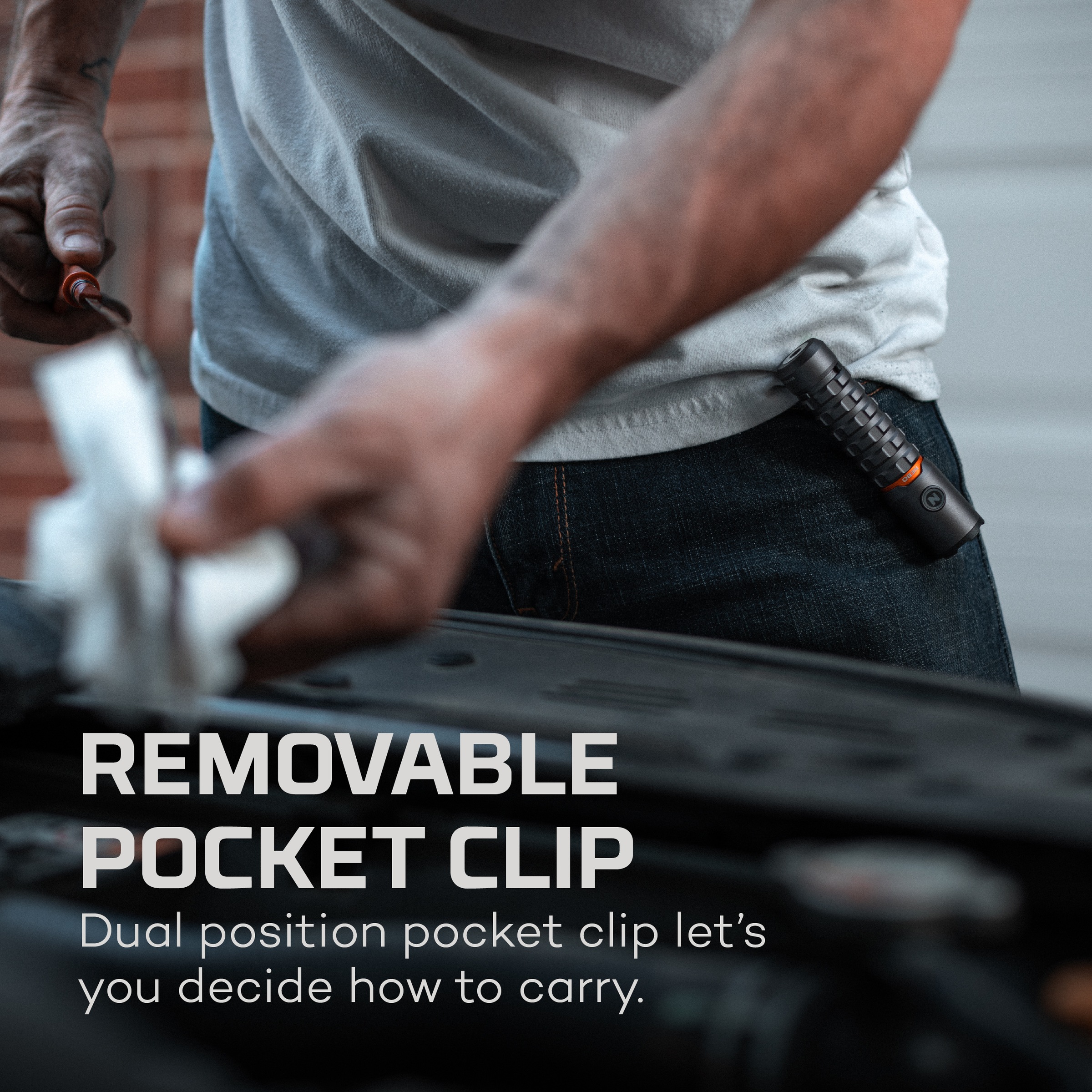 NEBO LED Taschenlampe »Nebo TORCHY 2K« Set, Taschenlampe inkl. Ladekabel, 2 Stk. tlg.