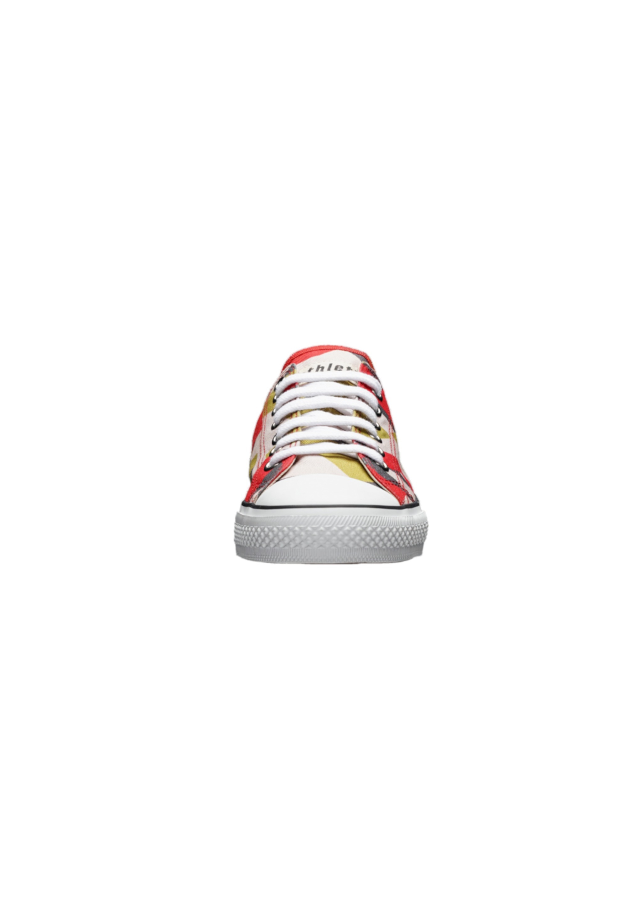 ETHLETIC Trainer White Cap Lo Cut Sneaker Red/White 46 3