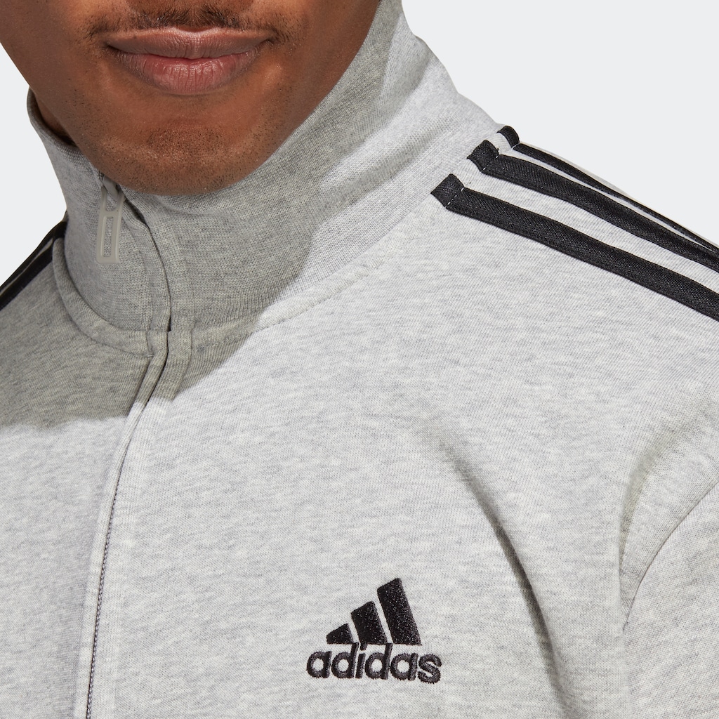 adidas Sportswear Trainingsanzug »BASIC 3-STREIFEN FRENCH TERRY«, (2 tlg.)