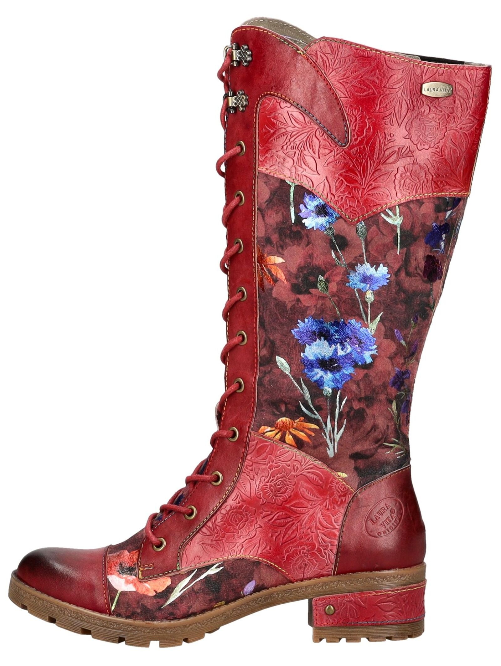 LAURA VITA Schnürstiefel »LAURA VITA Stiefel Leder/Textil«