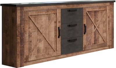 Sideboard »Granada«, Diagonale Sprossen