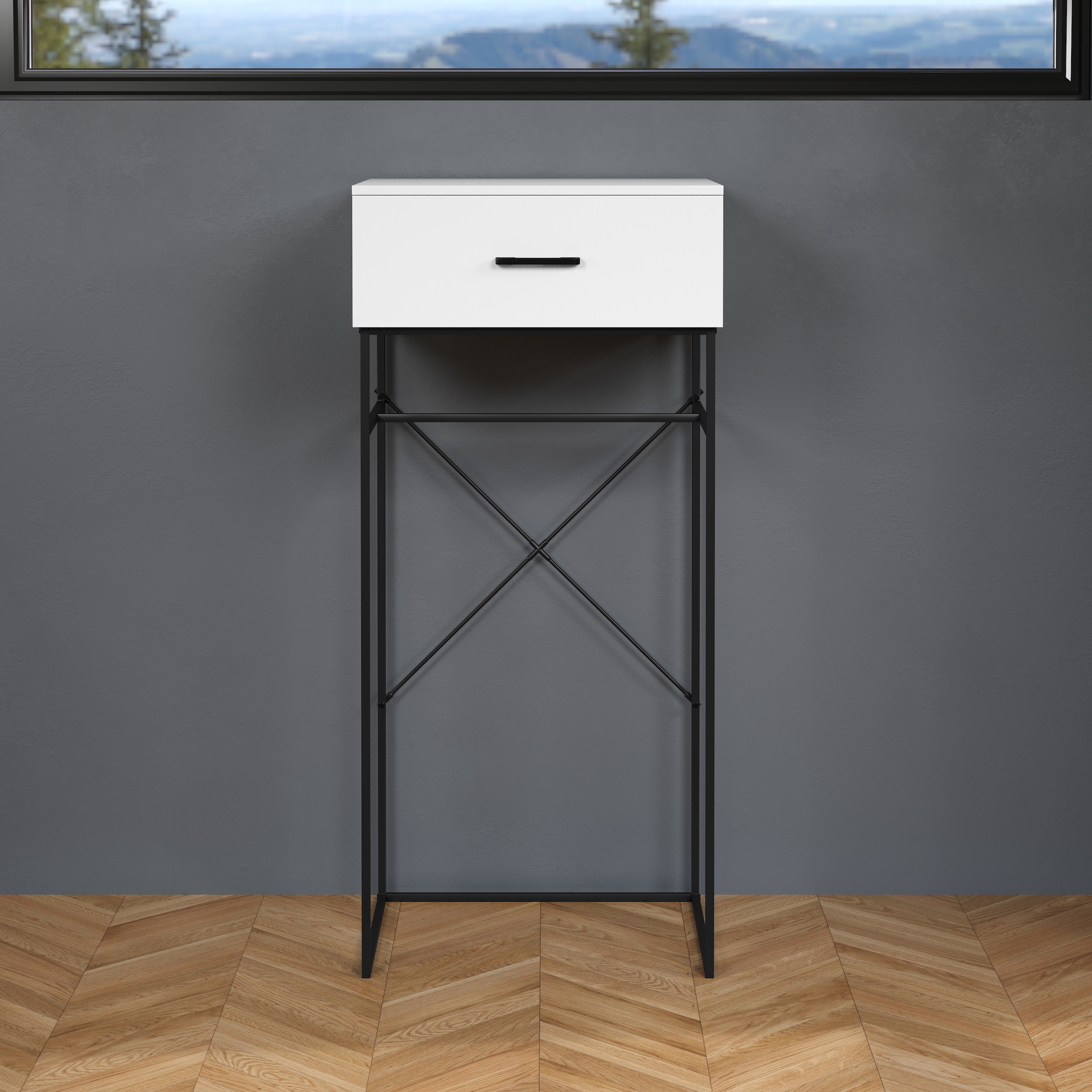 INOSIGN Beistelltisch "Sterling" 1 Stk. tlg. Konsolentisch mit 1 Schublade günstig online kaufen