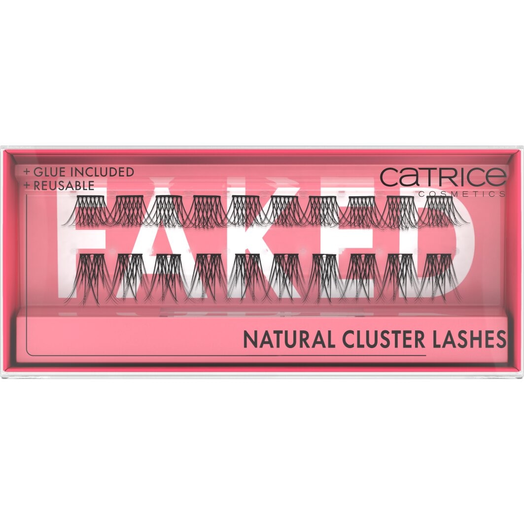 Catrice Einzelwimpern »Faked Natural Cluster Lashes«, (Set, 3 tlg.)