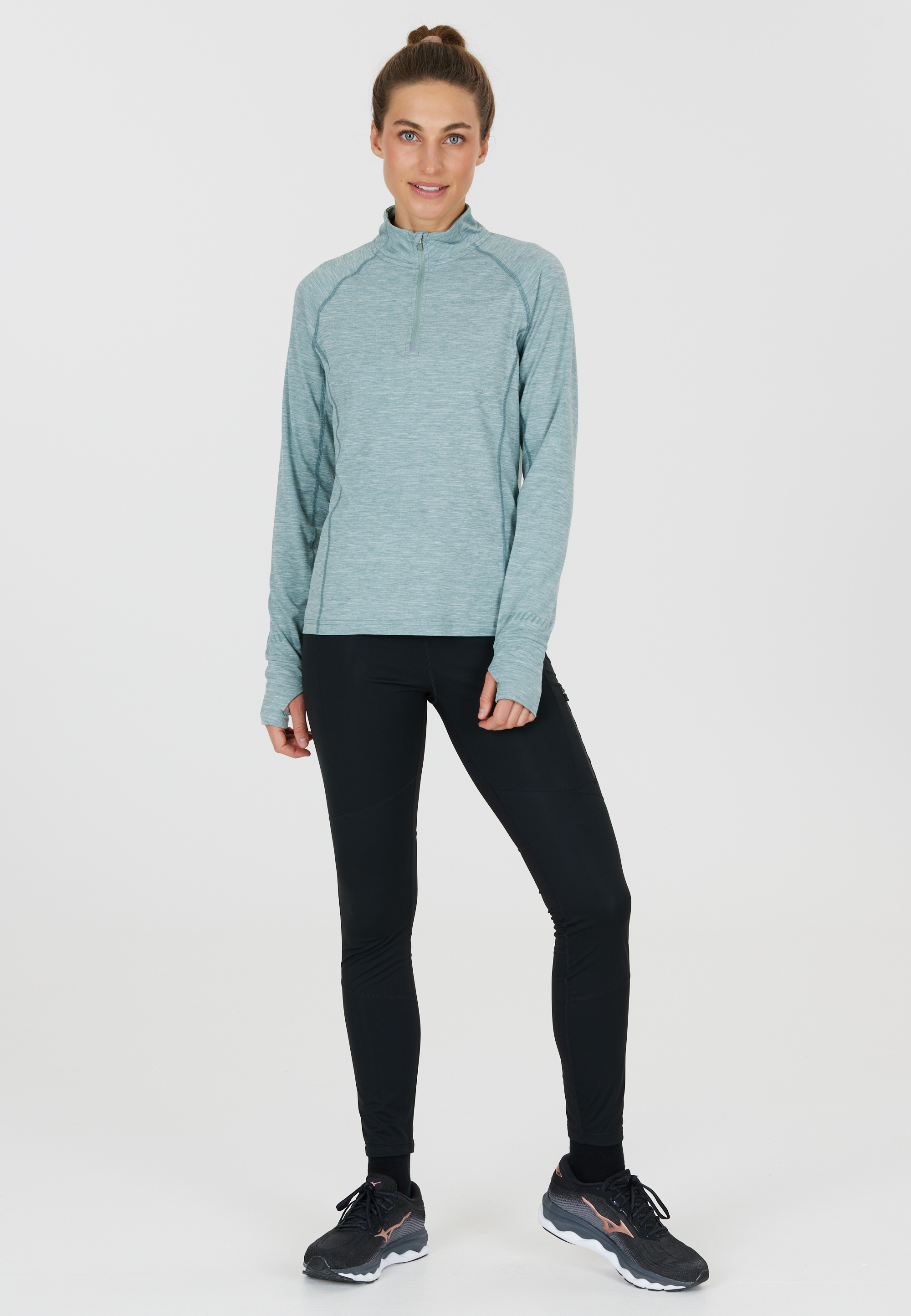 ENDURANCE Trainingstights »Elinor«, mit wasserabweisender und windblockierender Eigenschaft