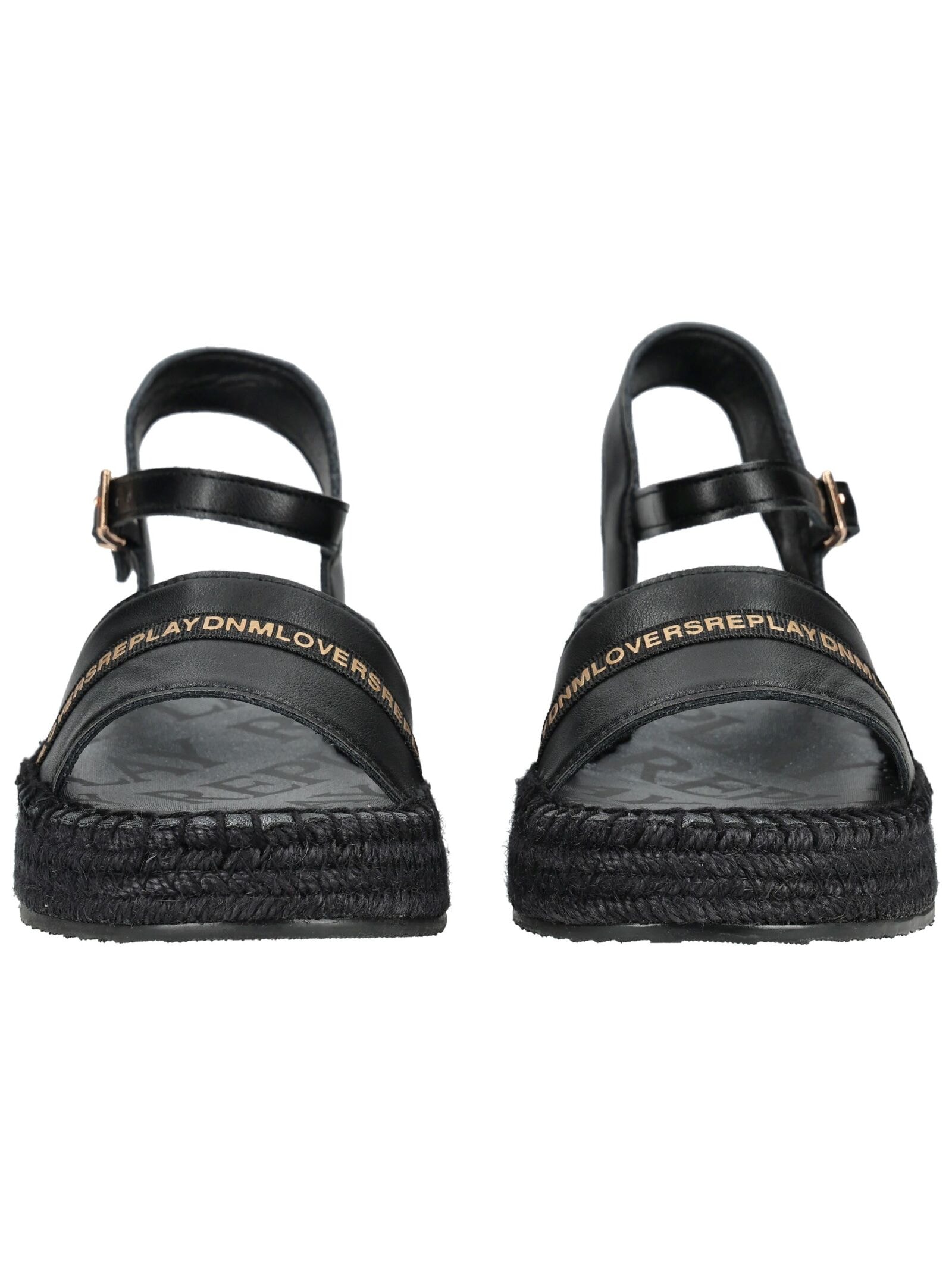 Replay Plateausandaletten »Replay Sandalen Lederimitat«