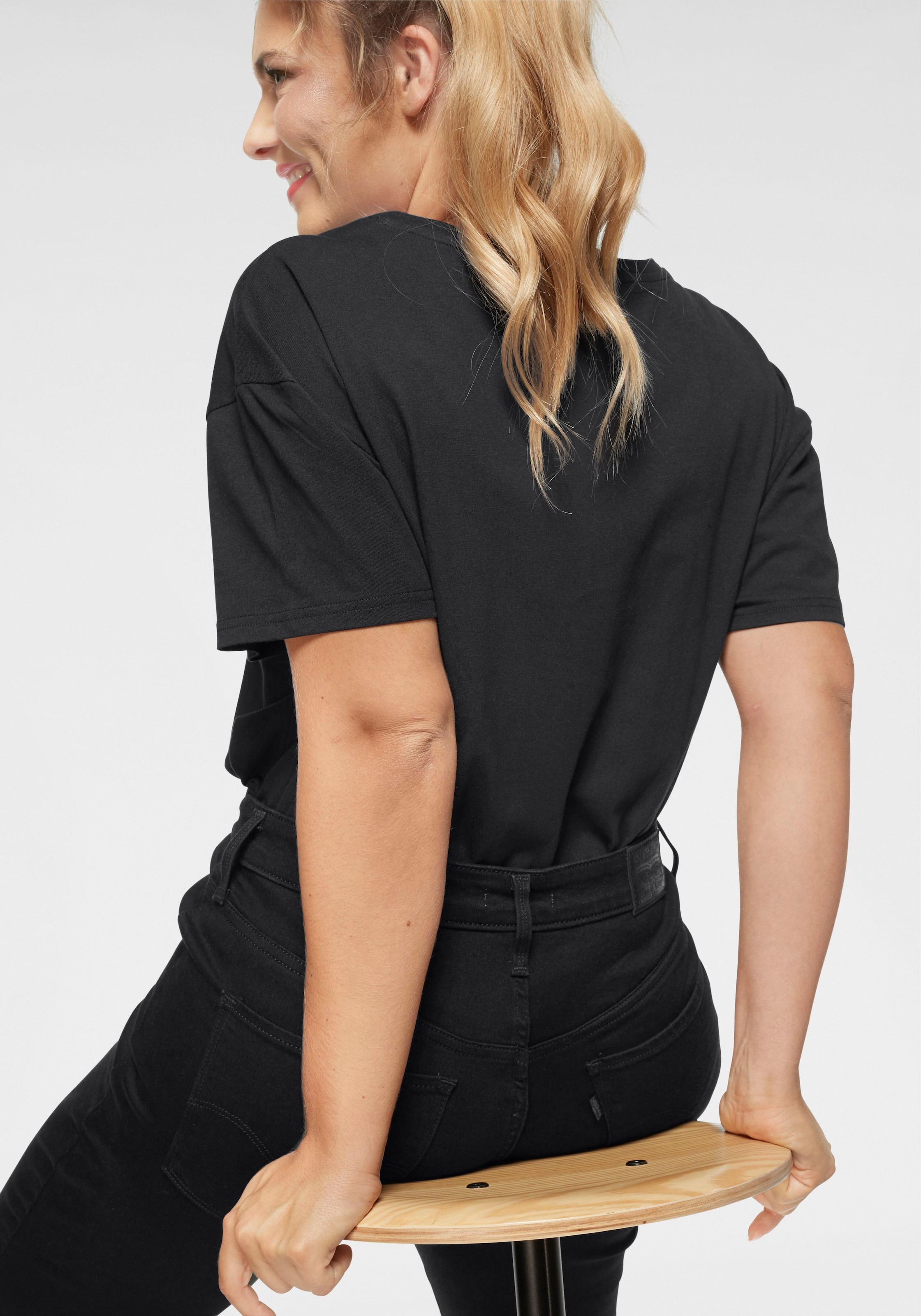 Oversized-Look AJC Friday trendigen BAUR - Black T-Shirt, | KOLLEKTION NEUE im