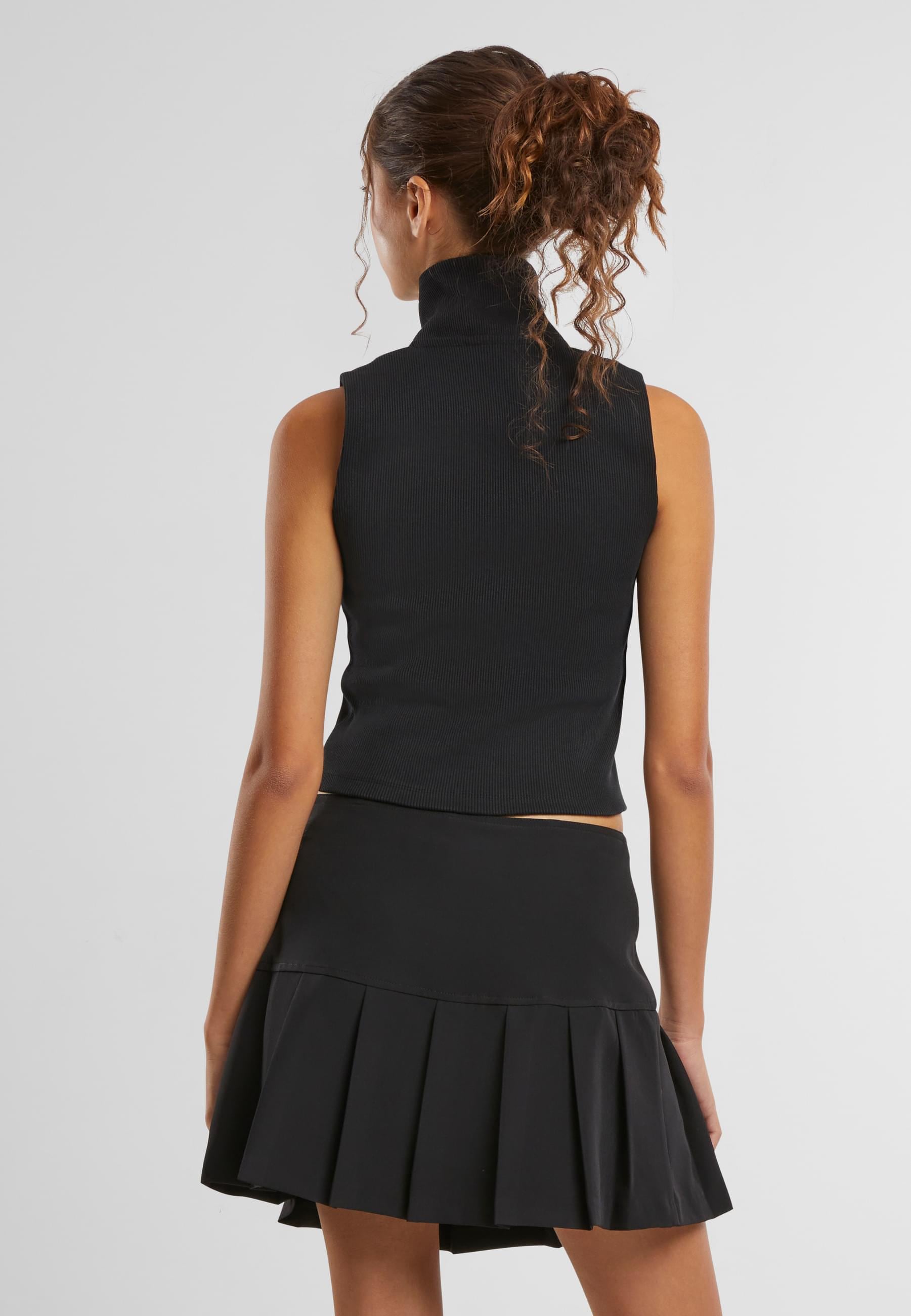 Karl Kani Allwetterjacke »Karl Kani Kani Rib Sleeveless Zip Jacket«, (1 St.), ohne Kapuze