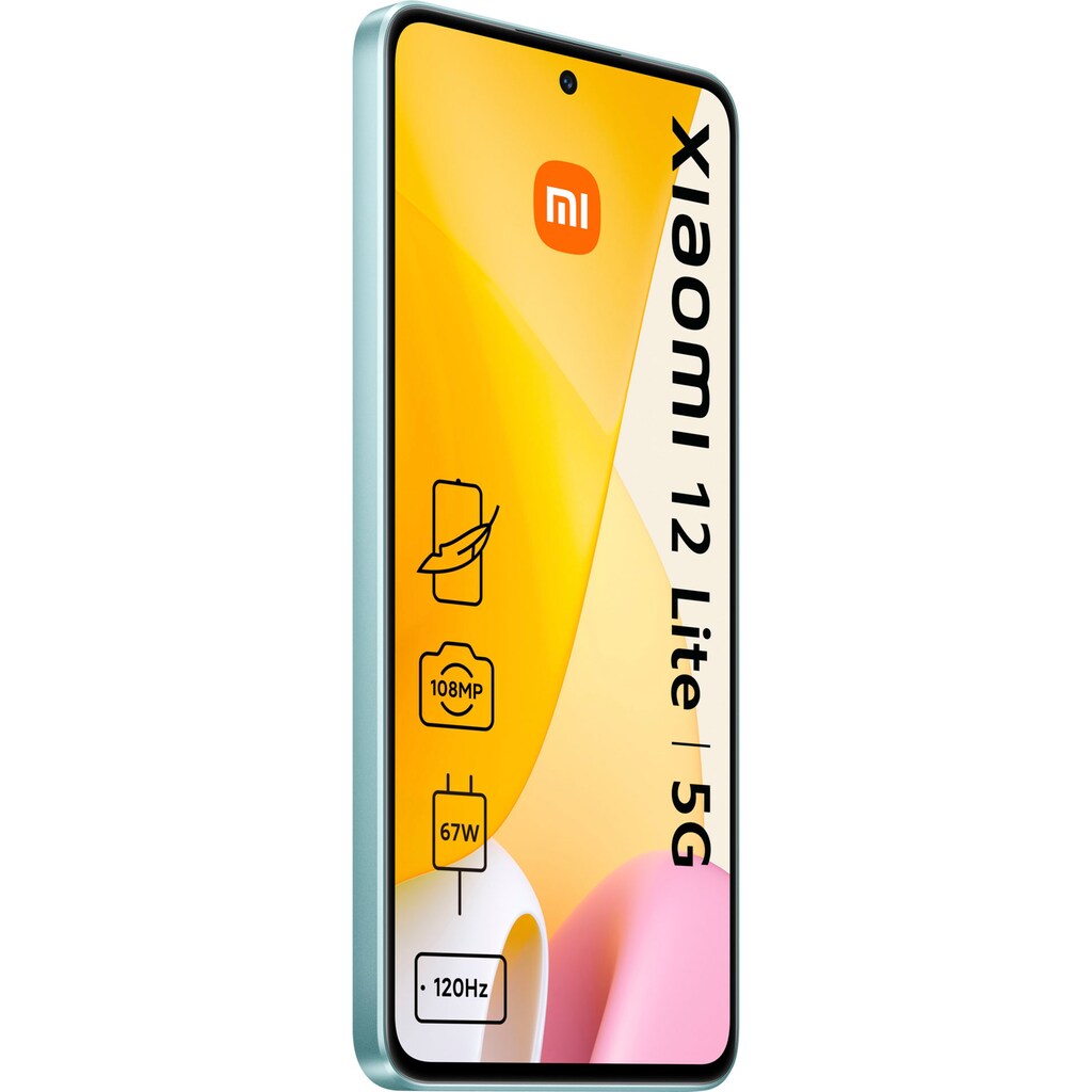 Xiaomi Smartphone »12 lite 8GB+128GB«, grün, 16,64 cm/6,55 Zoll