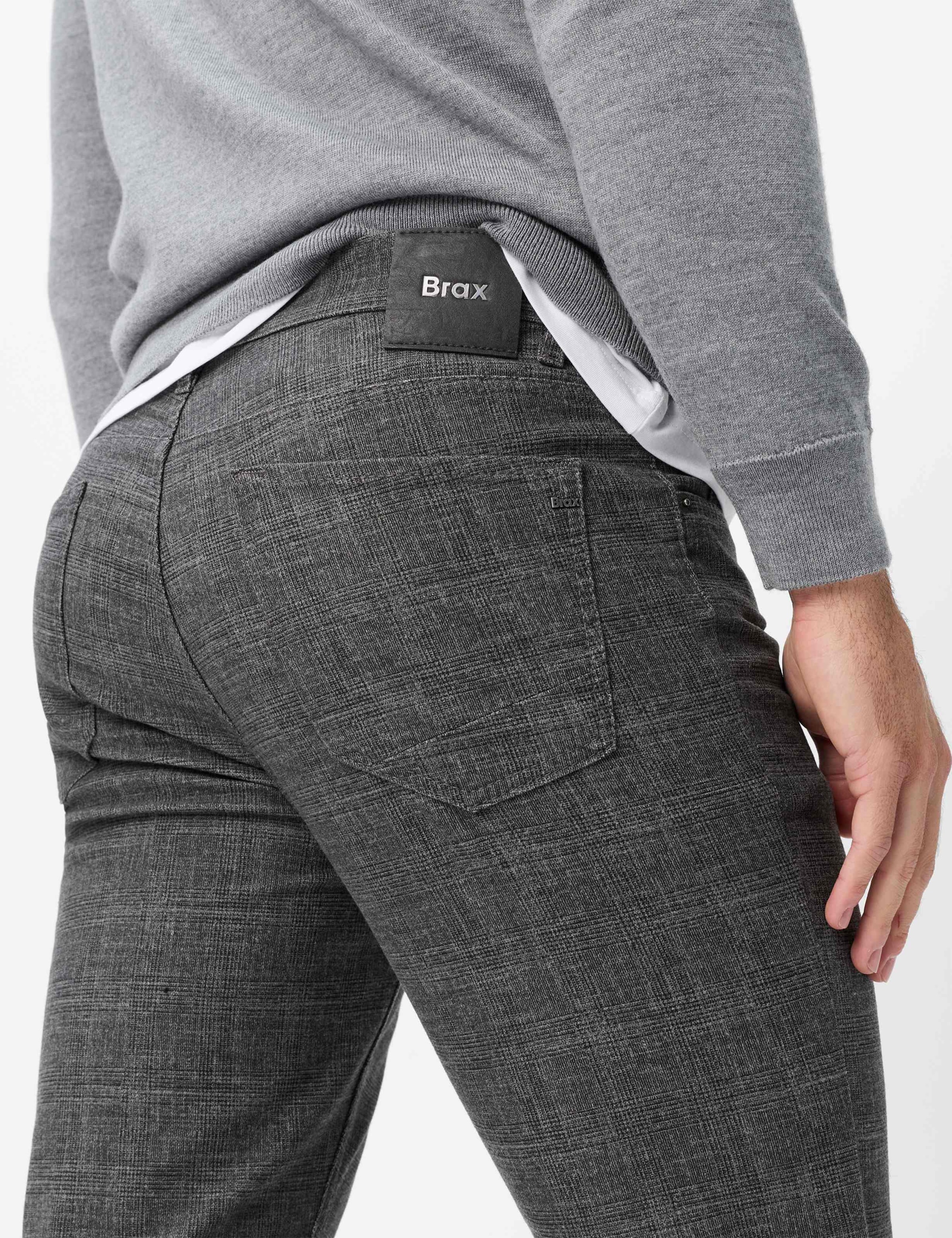 Brax 5-Pocket-Hose »Style CHUCK«  Woolook: Five-Pocket-Hose im Modern Fit