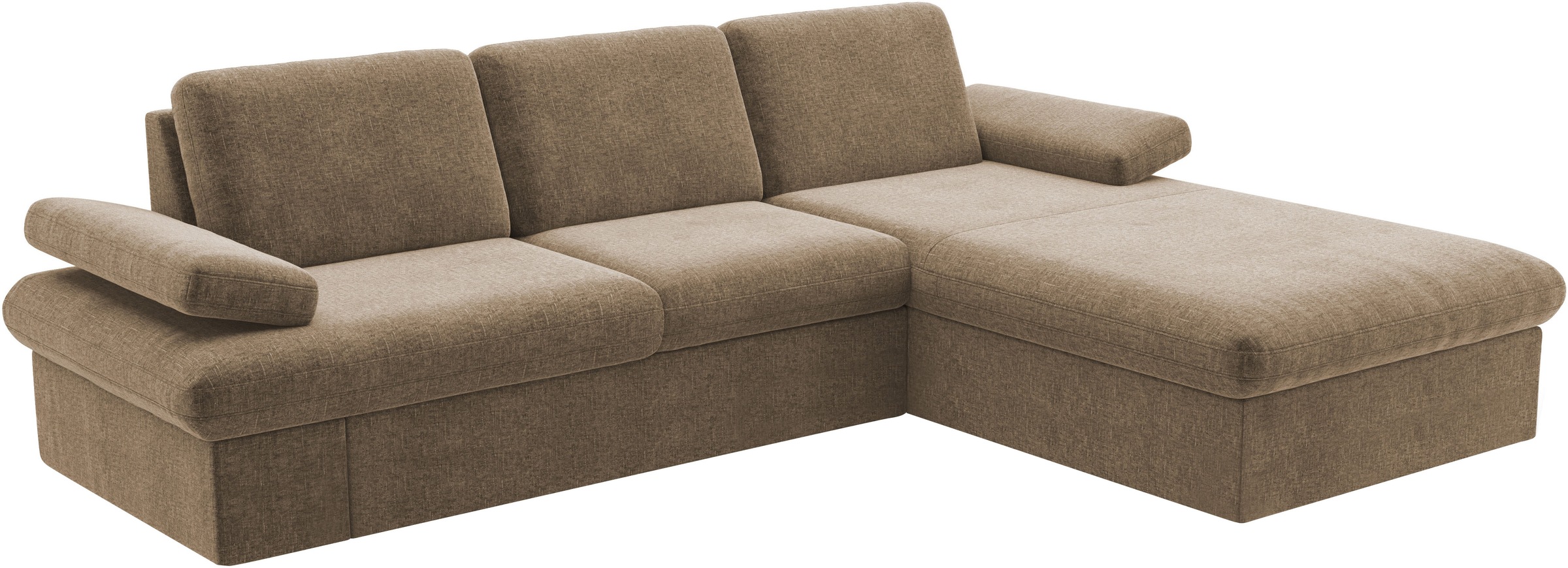 sit&more Ecksofa »Moreno«, mit Armteilverstellung,wahlweise mit Bettfunktion
