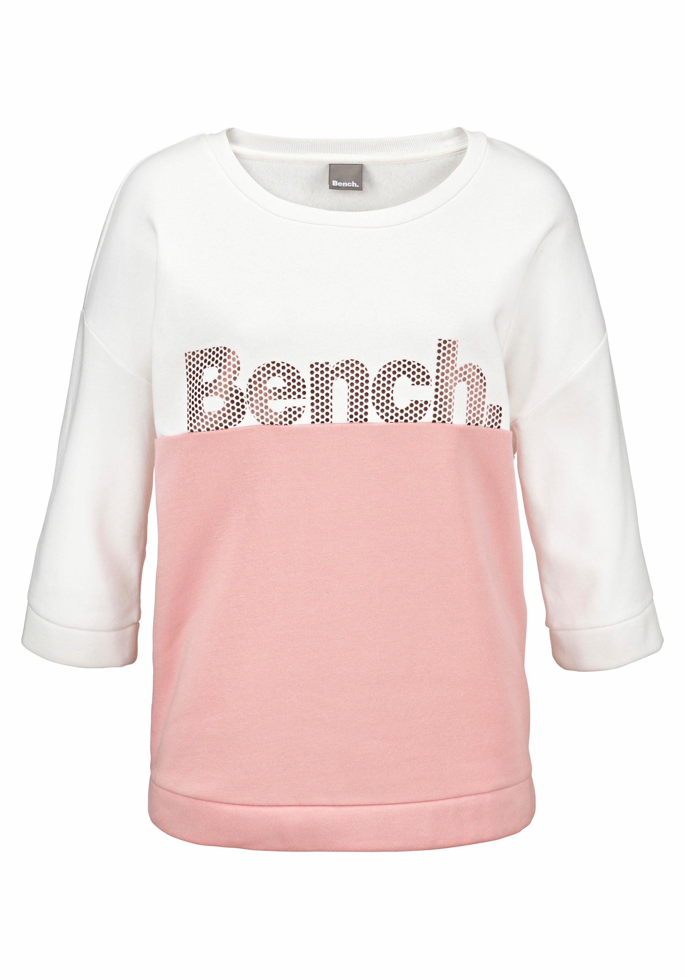 Bench. Sweatshirt, im Colorblocking Design, Loungewear, Loungeanzug günstig online kaufen
