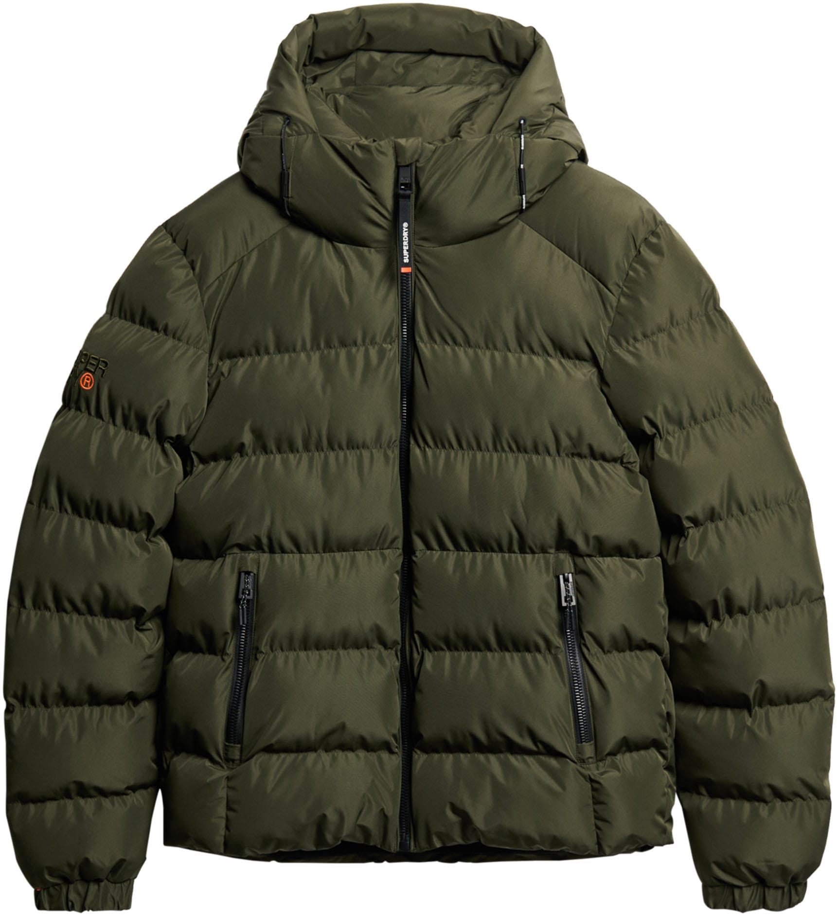Superdry Steppjacke »HOODED SPORTS PUFFER JACKET«, mit Kapuze