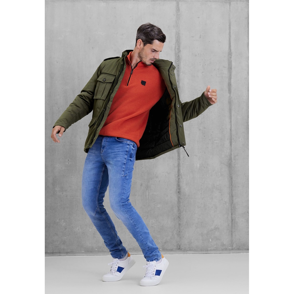 STREET ONE MEN Cargojacke, ohne Kapuze