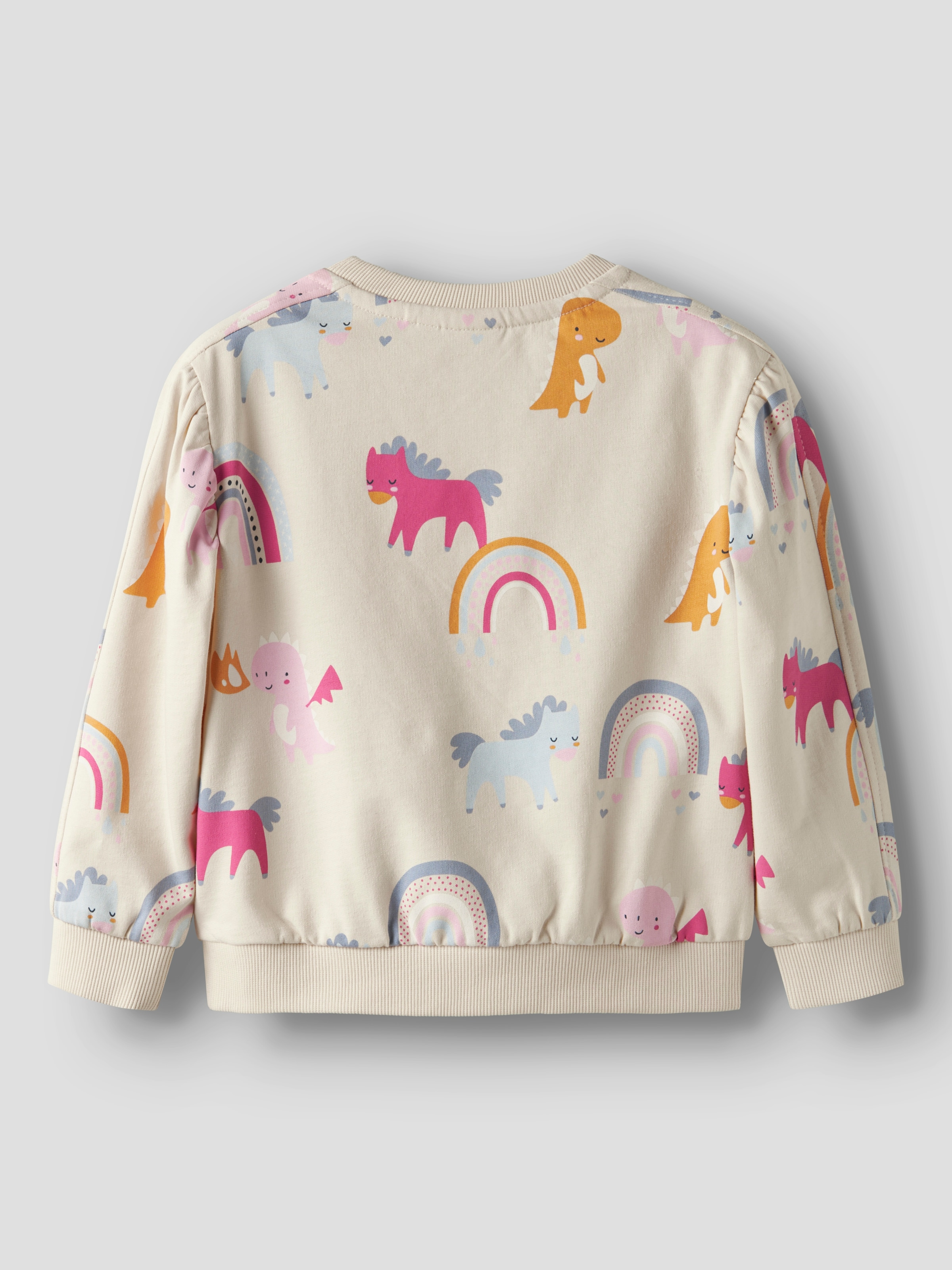 Name It Sweatshirt »NMFNULA LS NREG SWEAT BRU PB«