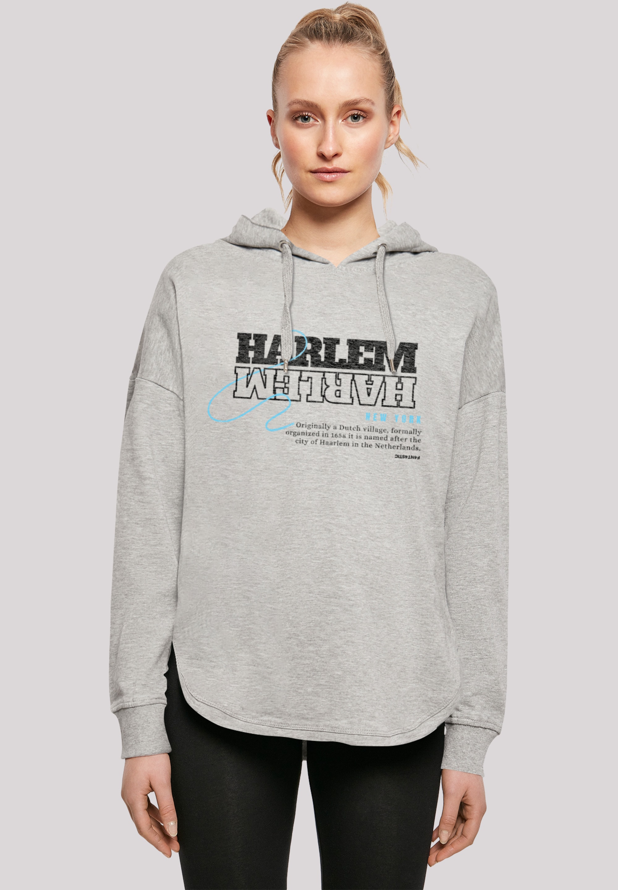 Kapuzenpullover »Harlem OVERSIZE HOODIE«, Print