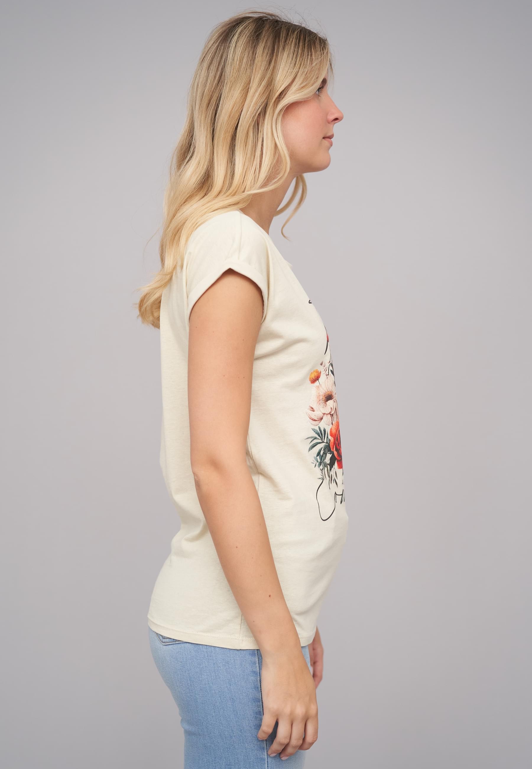 CLOUD 5IVE T-Shirt »CLOUD 5IVE Ladies Good Things Coming Sand Tee«, (1 tlg.)