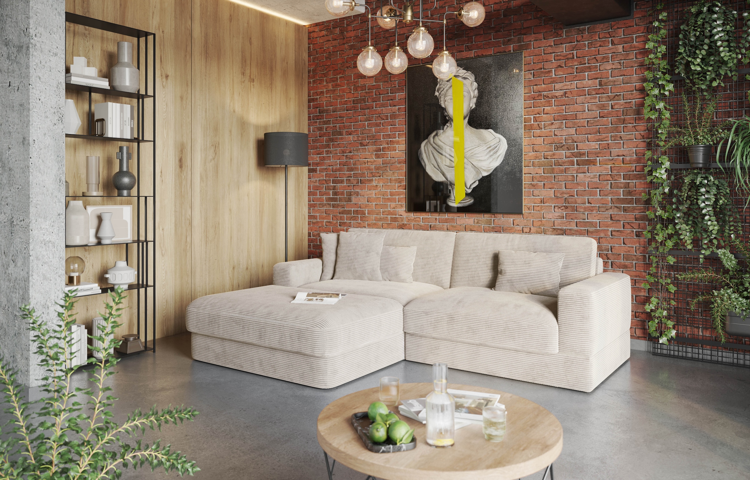 Home affaire Ecksofa "Innovid L-Form" Modernes Modul-Polsterprogramm günstig online kaufen