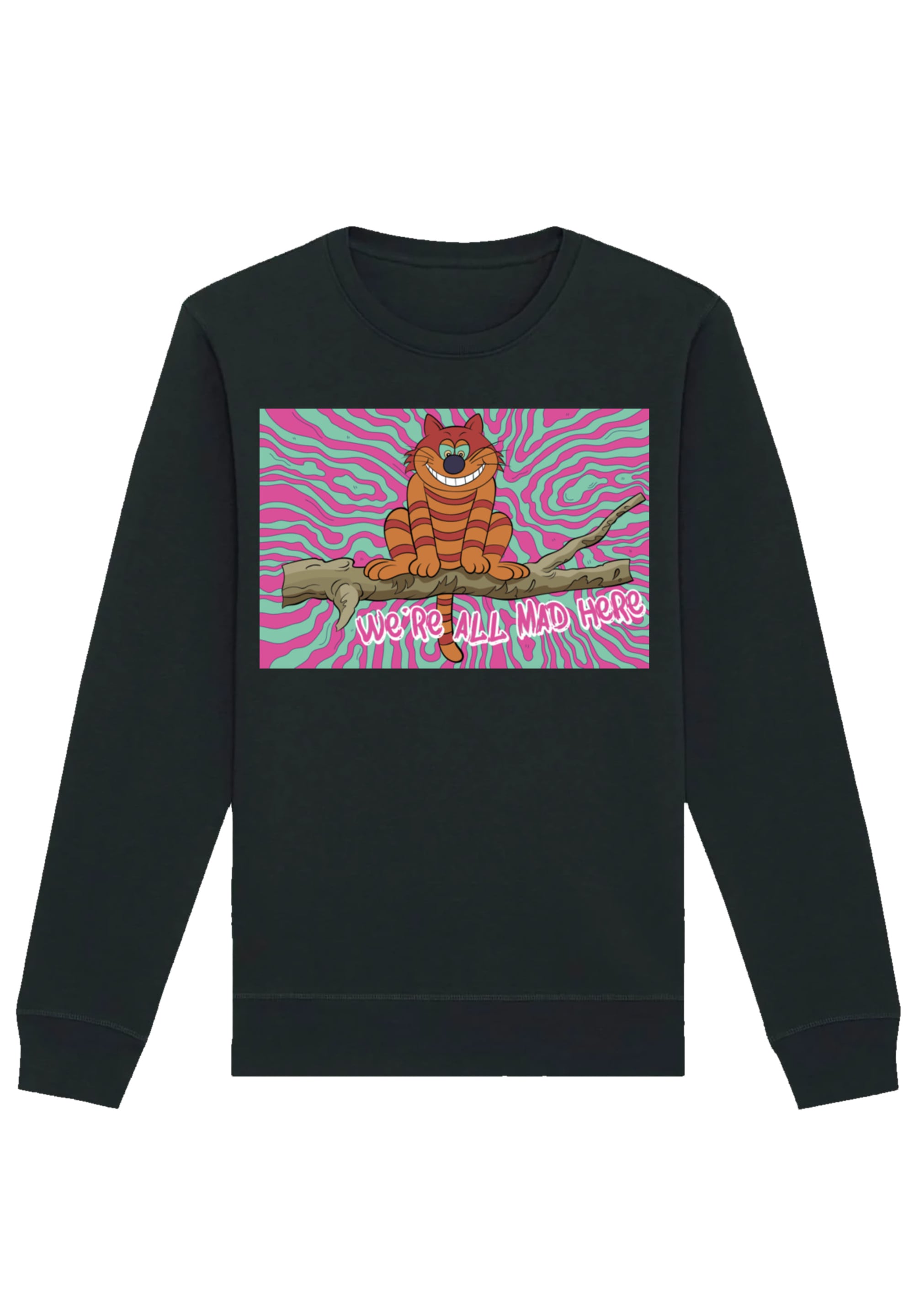 F4NT4STIC Sweatshirt "Alice Im Wunderland Cheshire Cat", Premium Qualität günstig online kaufen